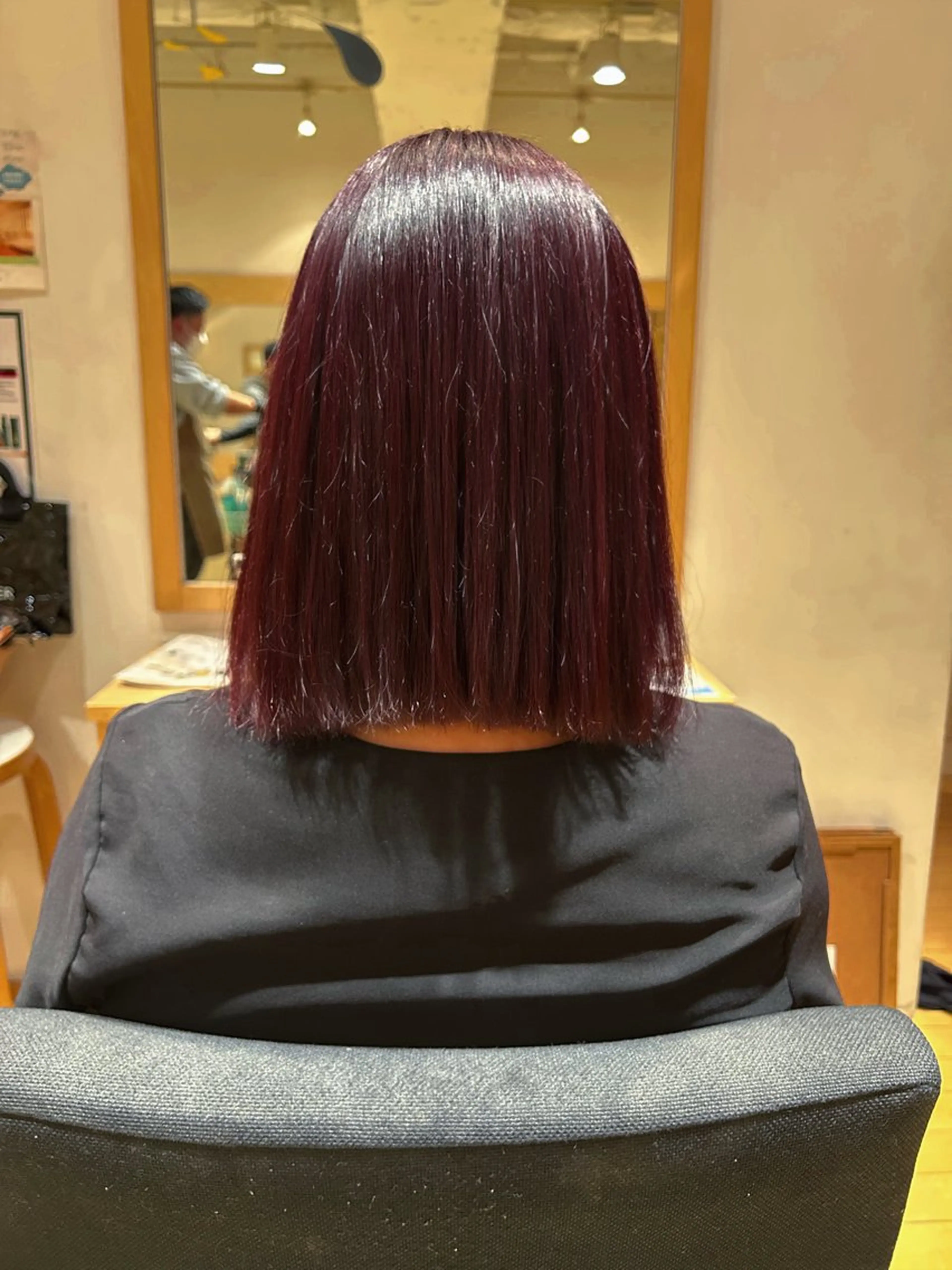 カラー 大窪 菜月のヘアスタイル