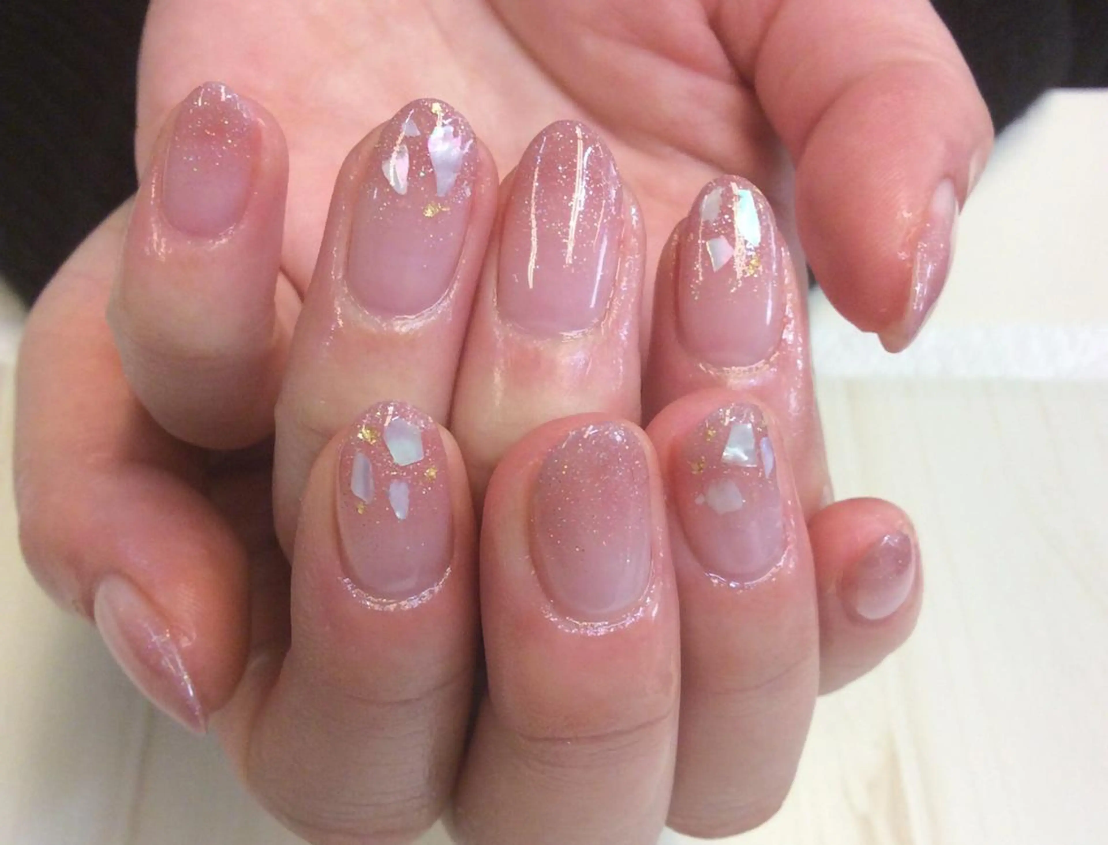 ネイル アートネイル グラデーション 新橋 ルキナ スタッフのネイルデザイン