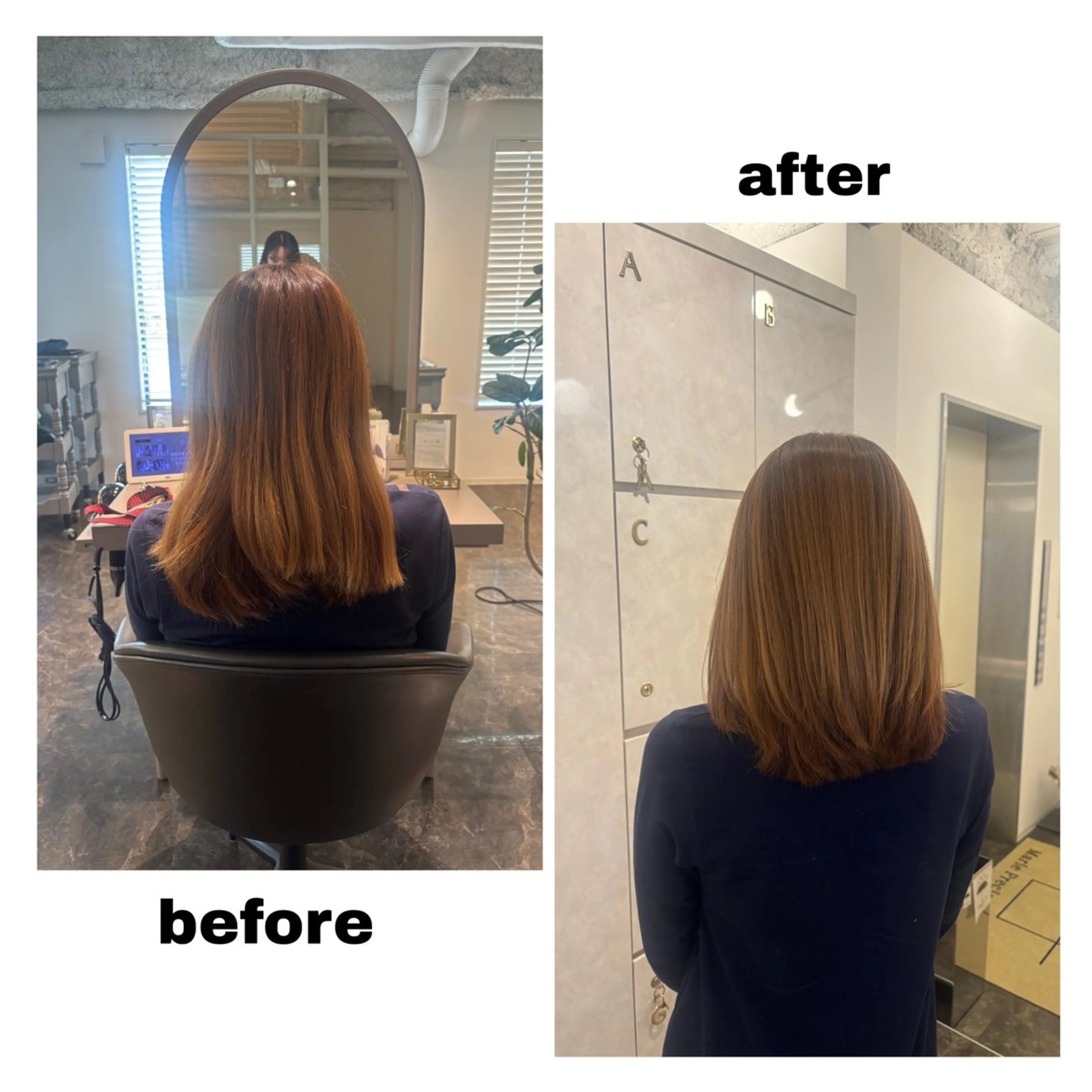 ミディアム Nakano Noaのヘアスタイル