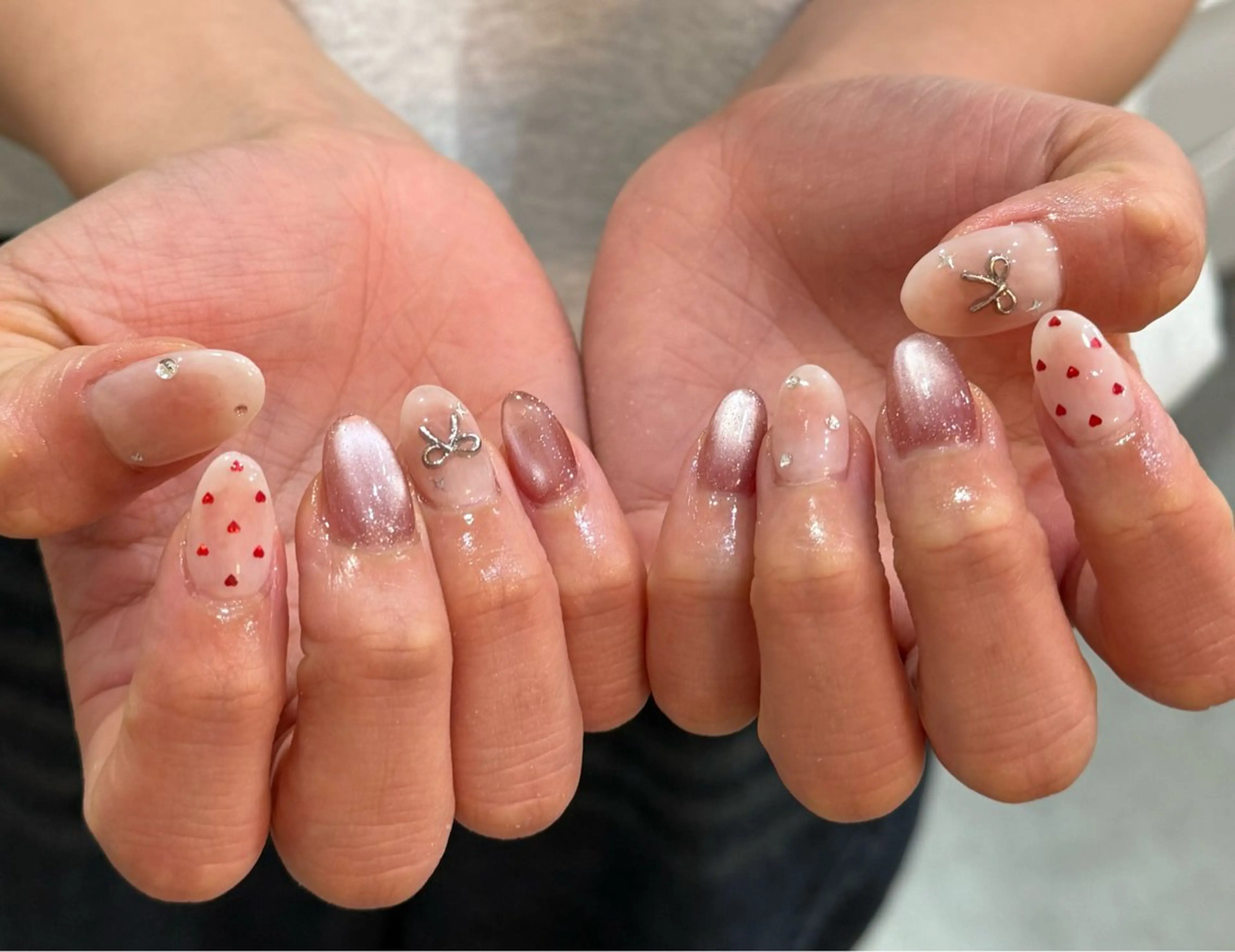 ネイル 長さ出し 持ち込み 【lea's】 Yumuのネイルデザイン