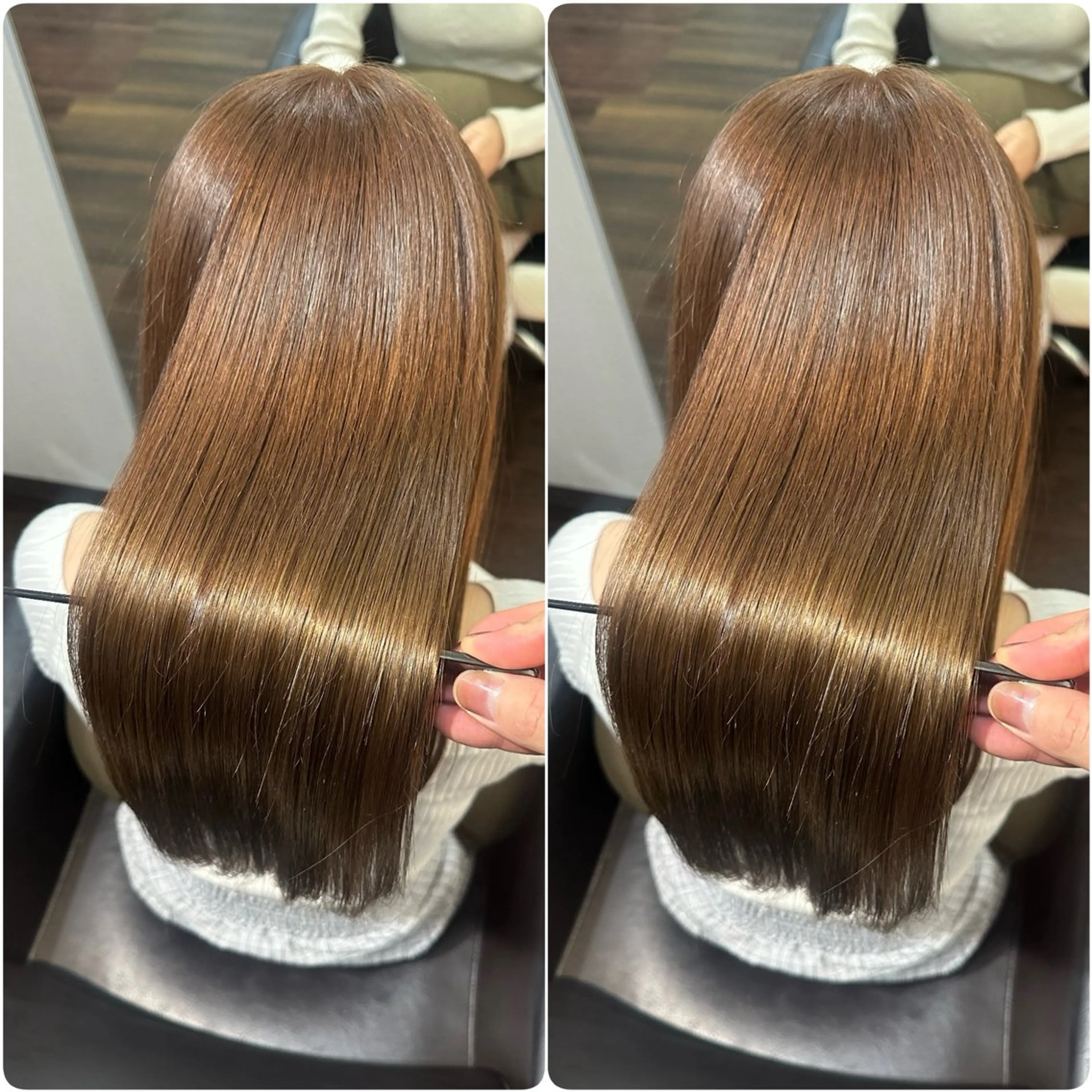 ロング カラー カット ヘアカラー トリートメント ヘッドスパ youres hair 髪質改善トリートメント&ヘッドスパ 新宿EAST所属・🌹ULTOWA🌹 髪質改善/縮毛/店長のヘアスタイル