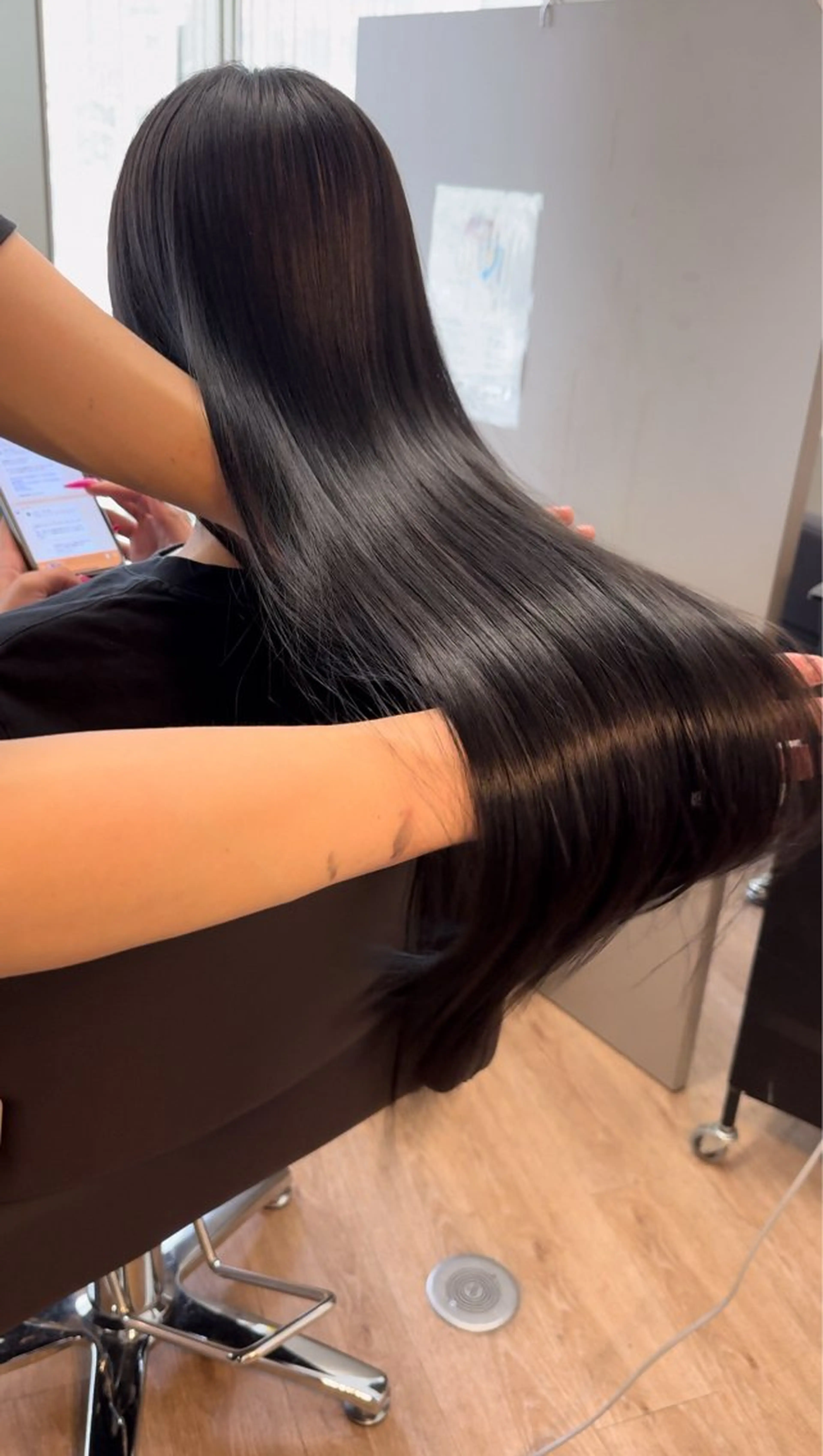 ロング カット 縮毛矯正 箕面/ボブ/ 髪質改善/加藤優眞のヘアスタイル