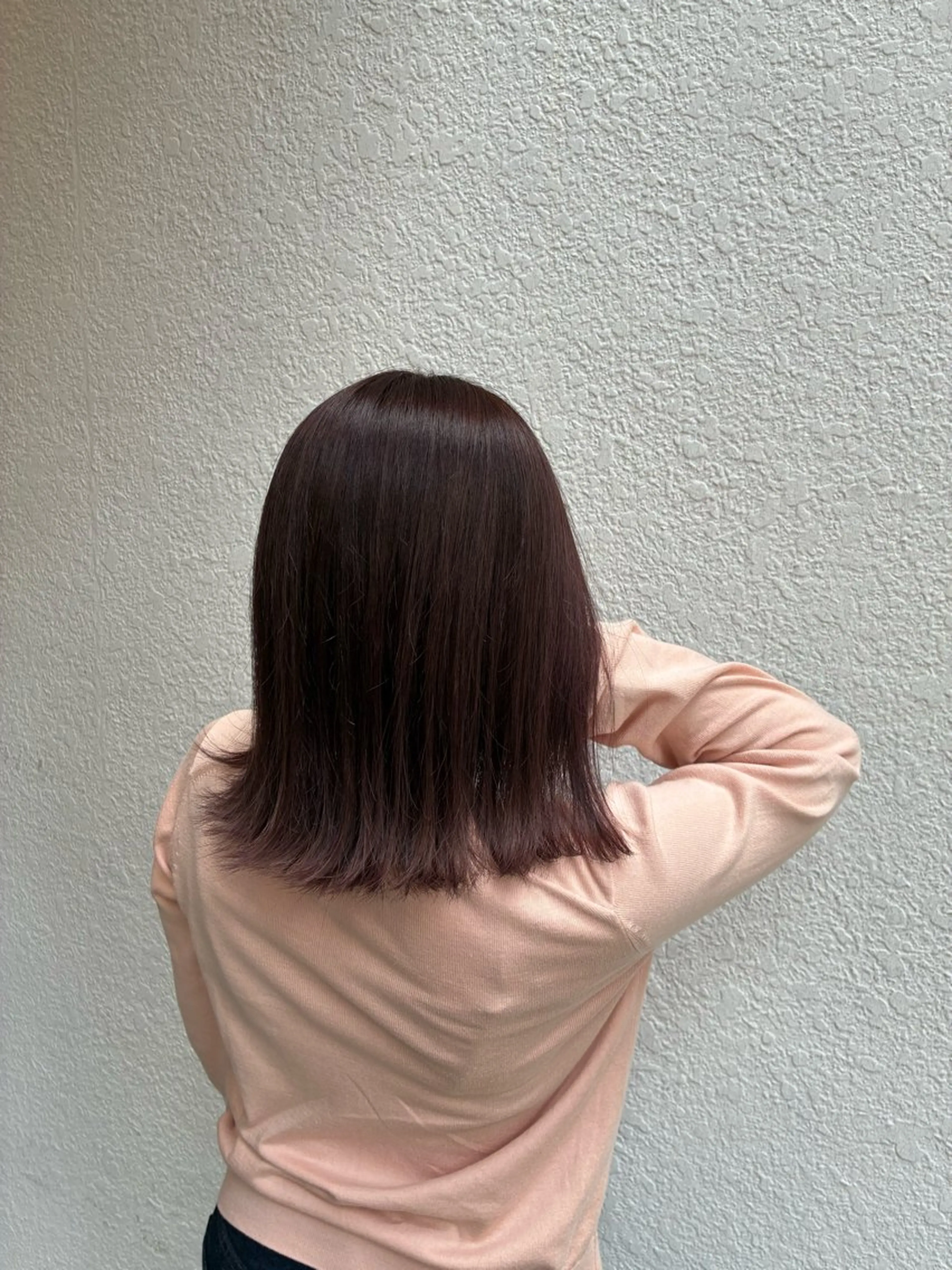 ミディアム カラー アディクシーカラー ブラウンカラー ボブ 外ハネヘア メンズカット◎さくら /眉毛/メンズパーマのヘアスタイル