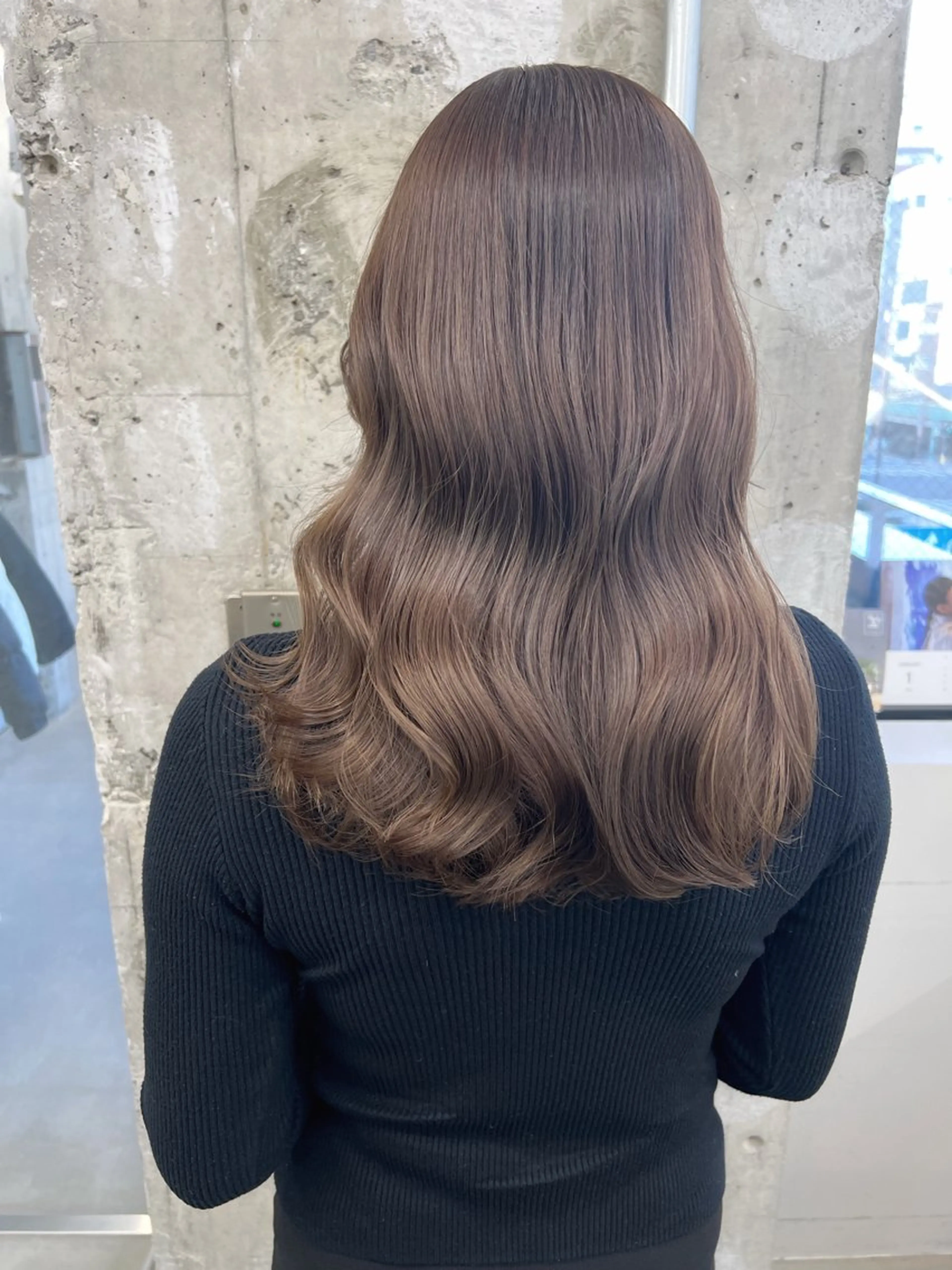 セミロング カラー 髪質改善 トリートメント カット ヘアカラー トリートメント 【ネウィ天王寺 】seiyaのヘアスタイル