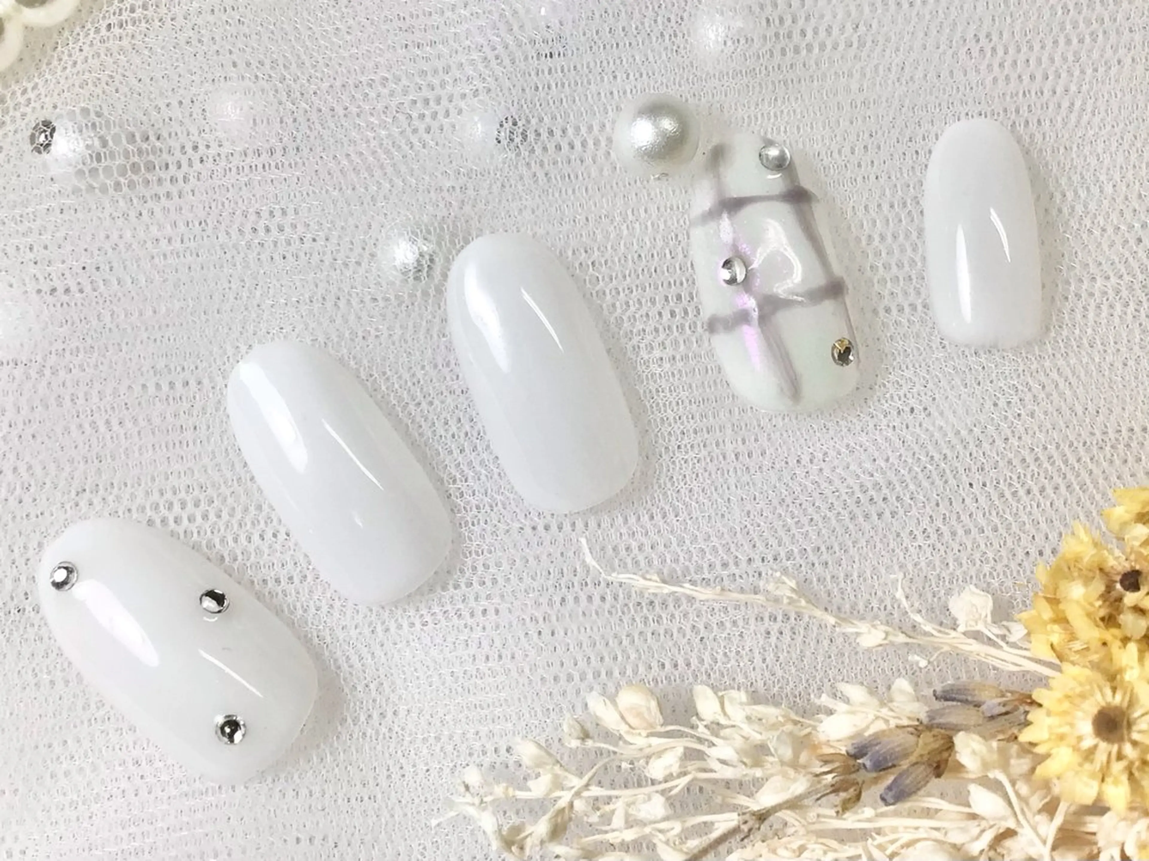 ネイル ハンドネイル プティリボン 武蔵小金井店のネイルデザイン