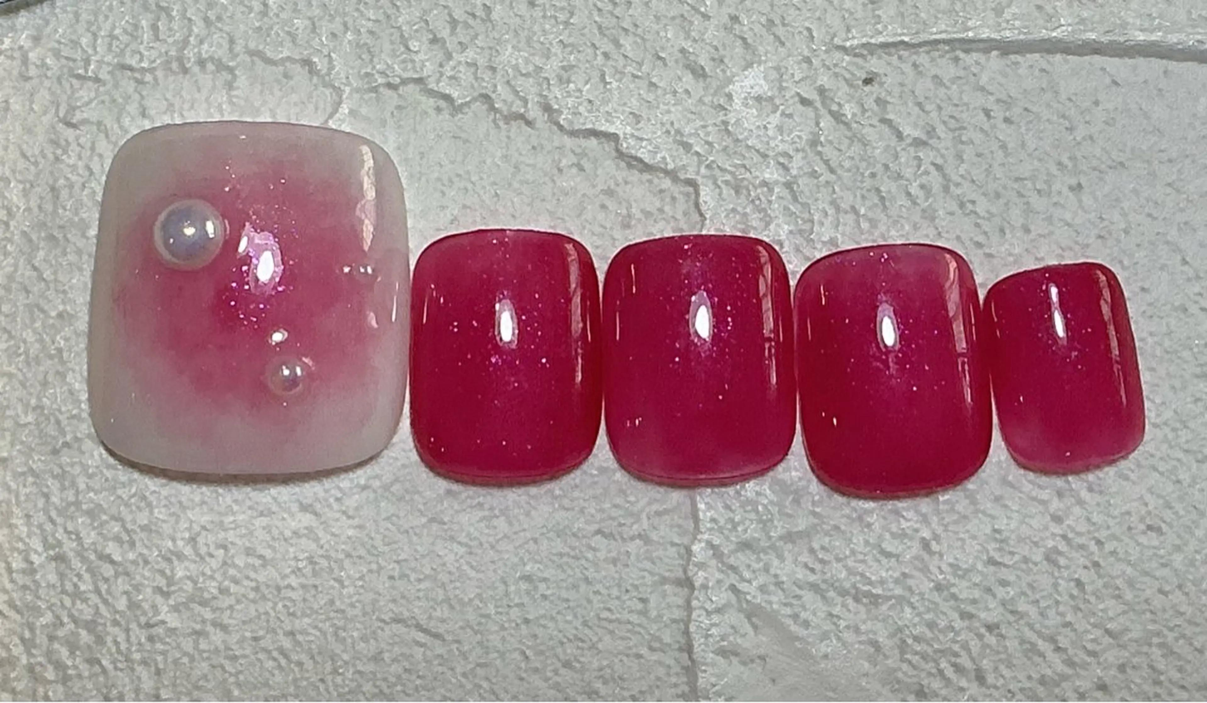 ネイル フットネイル Li-Re GINZAのネイルデザイン