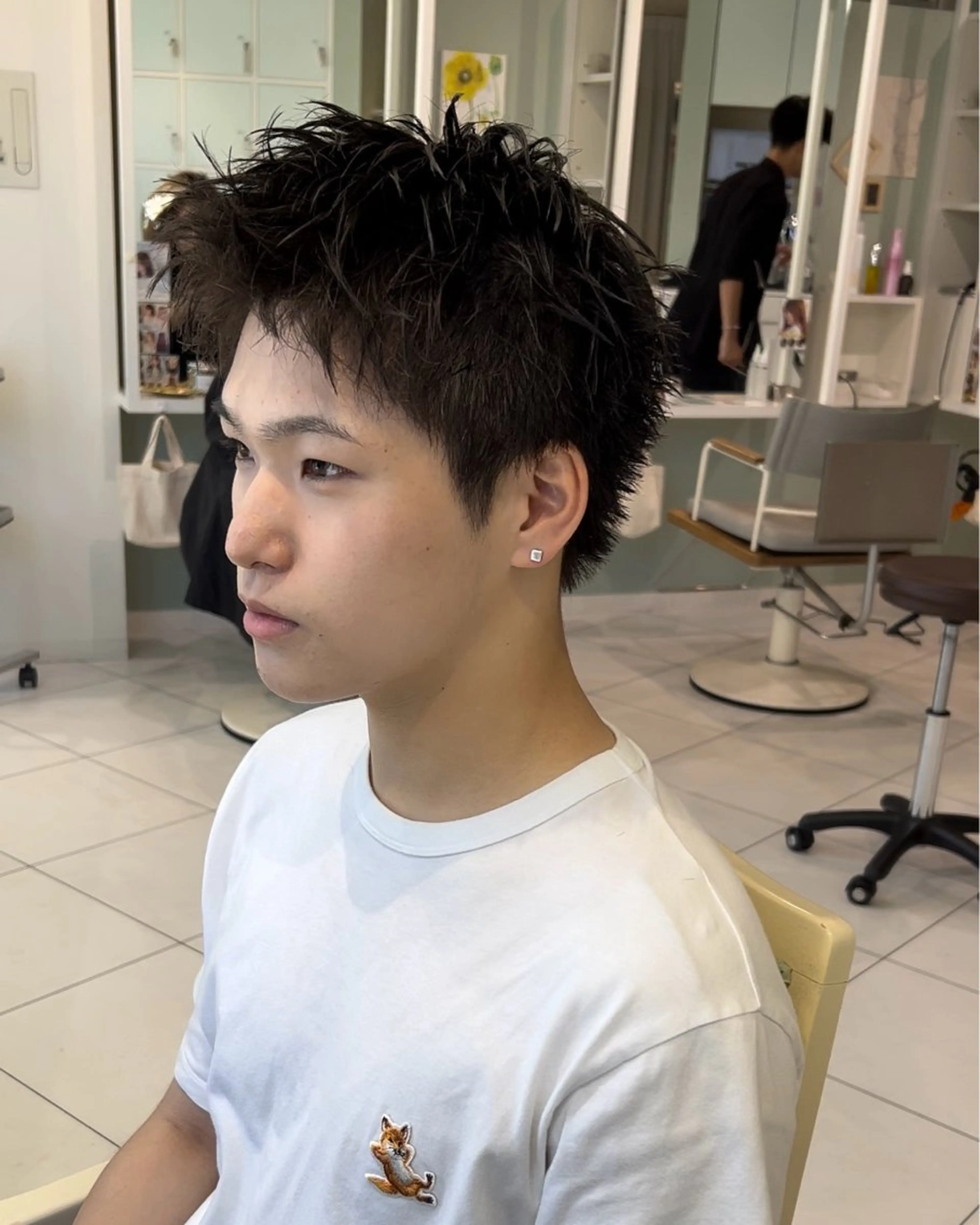 ショート メンズ メンズ特化❤️‍🔥 パーマ職人江口佳乃のヘアスタイル