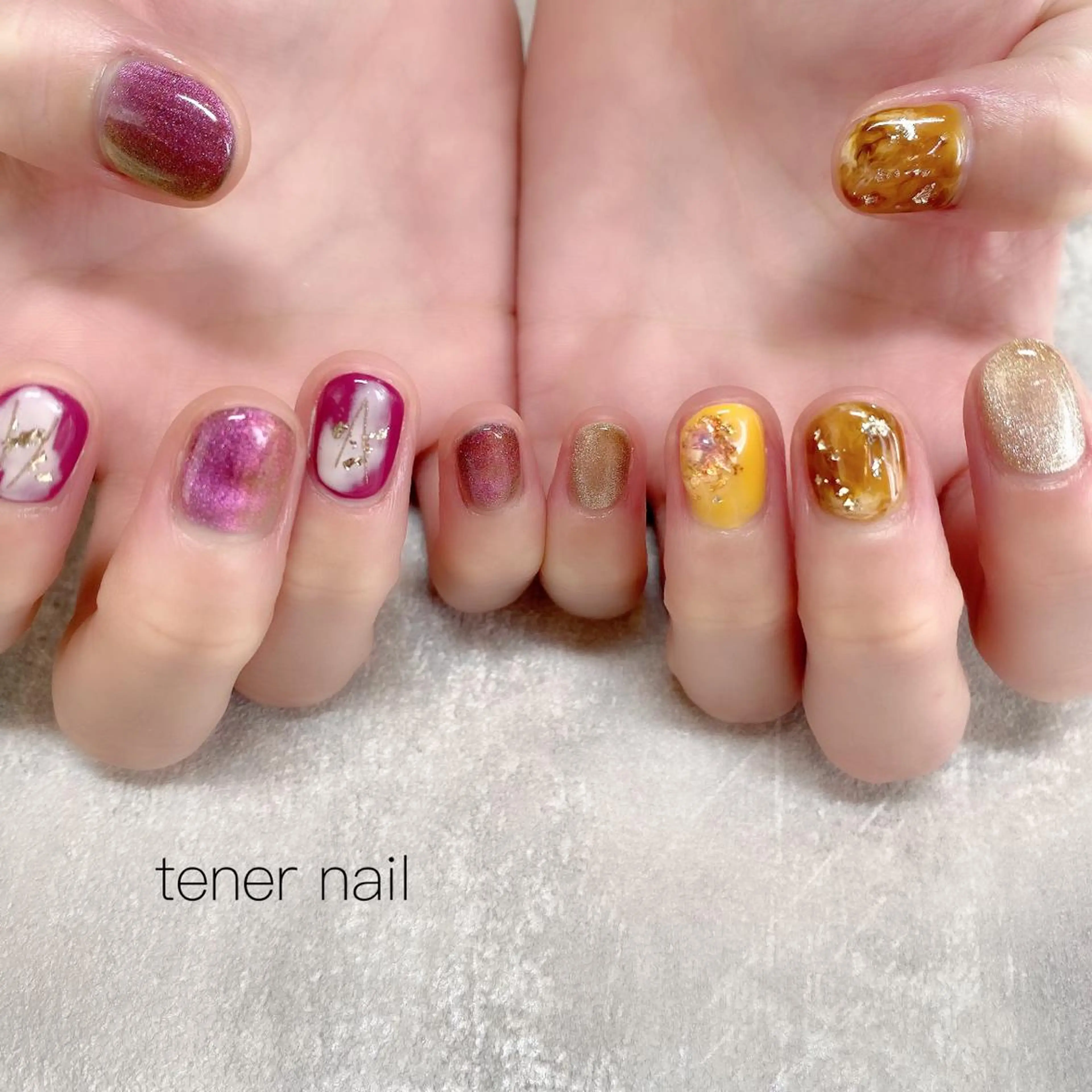 ネイル ニュアンスネイル テネルネイル tener nailのネイルデザイン