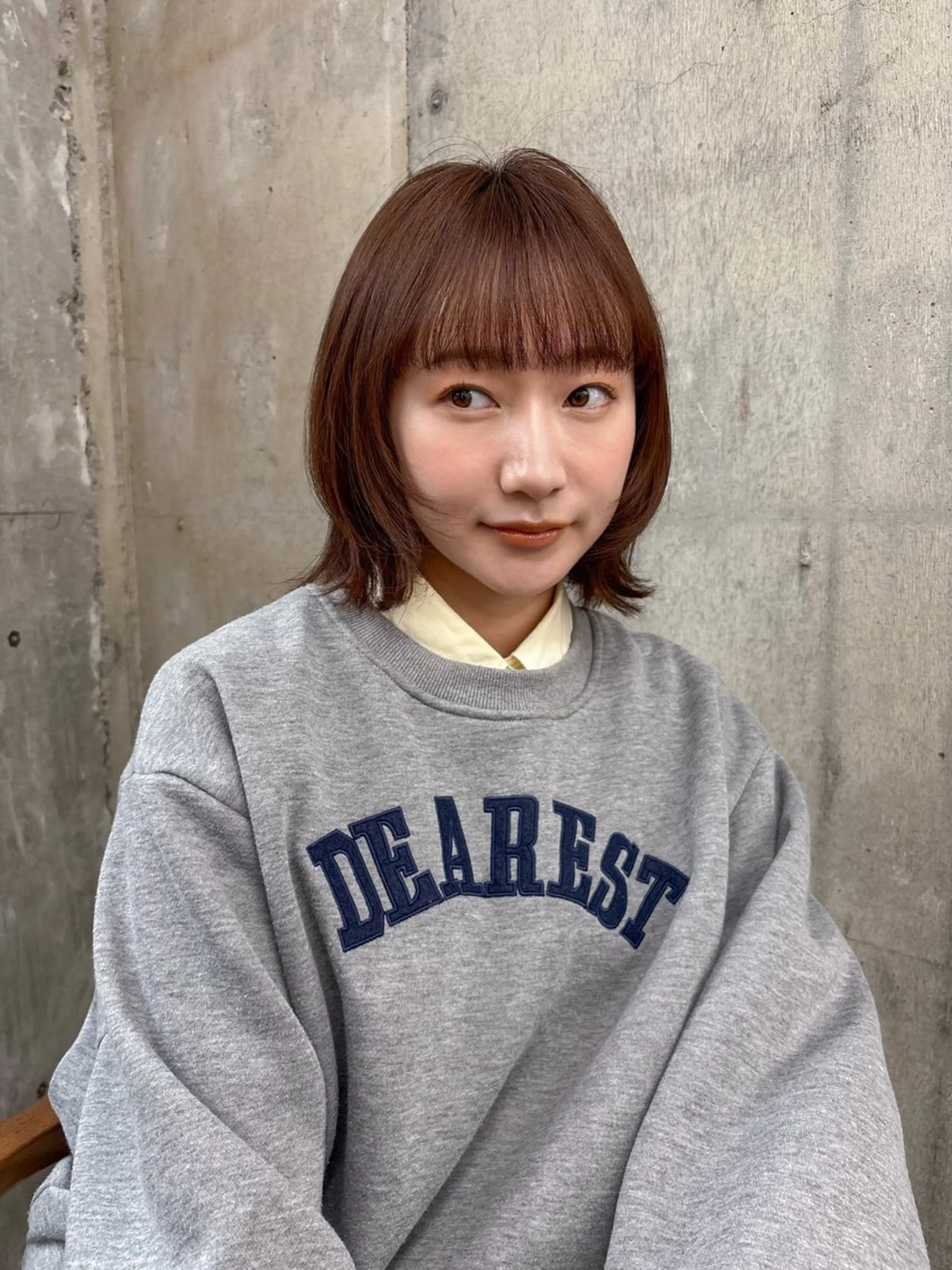 ミディアム カット ヘッドスパ ボブ/ミディアム 親しみやすさ/さくらのヘアスタイル