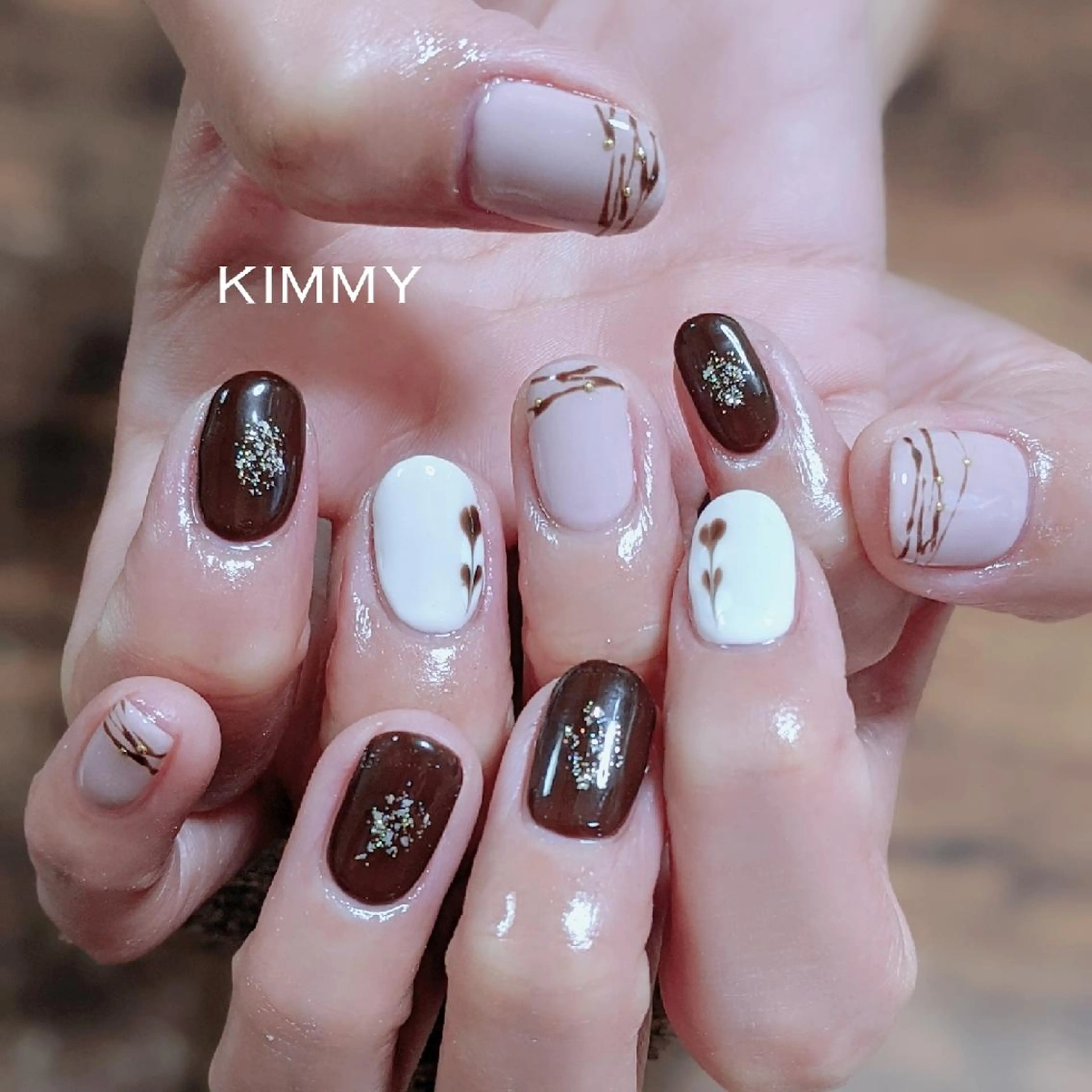 ネイル ハンドネイル kimmy nailsのネイルデザイン