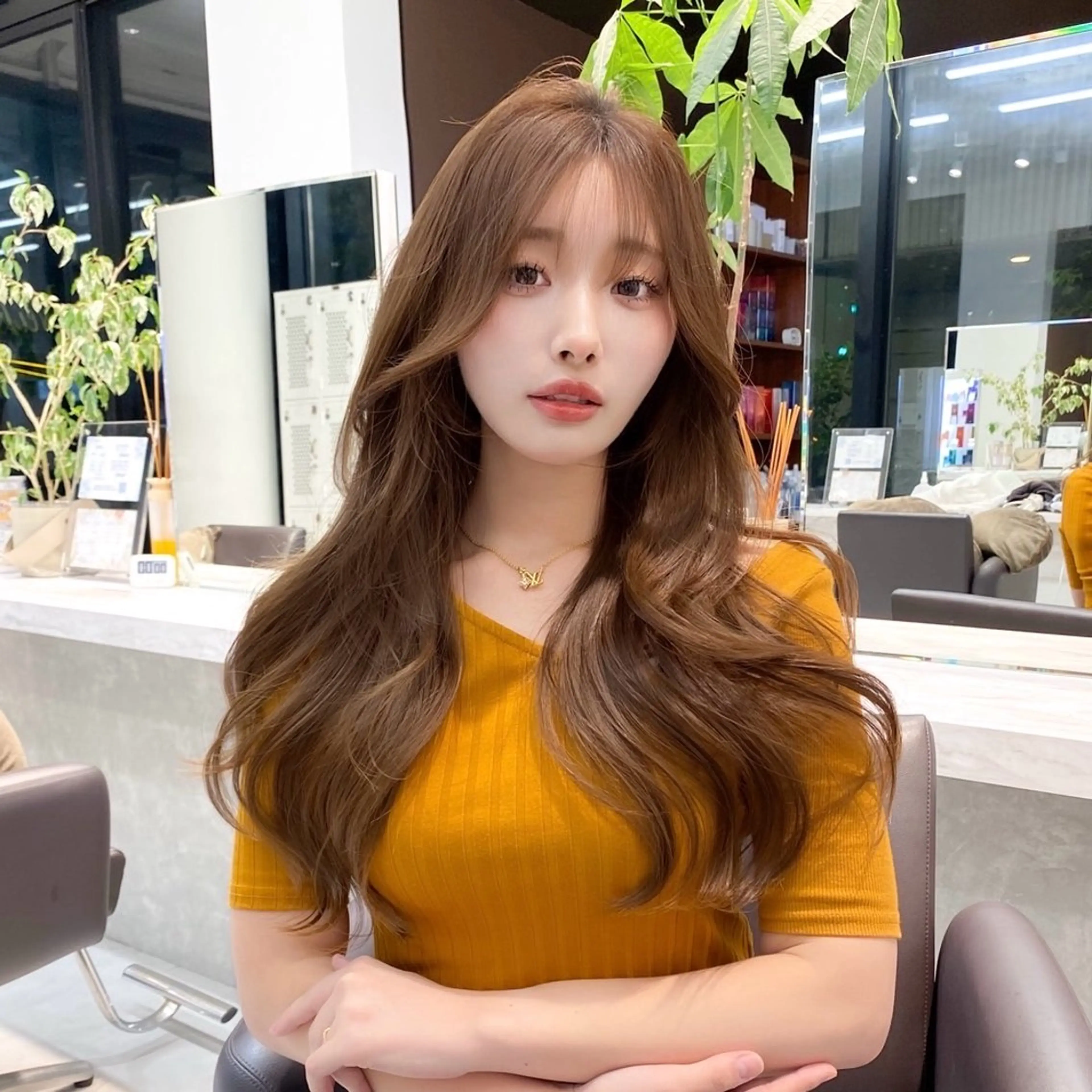 ロング 堺 健人のヘアスタイル