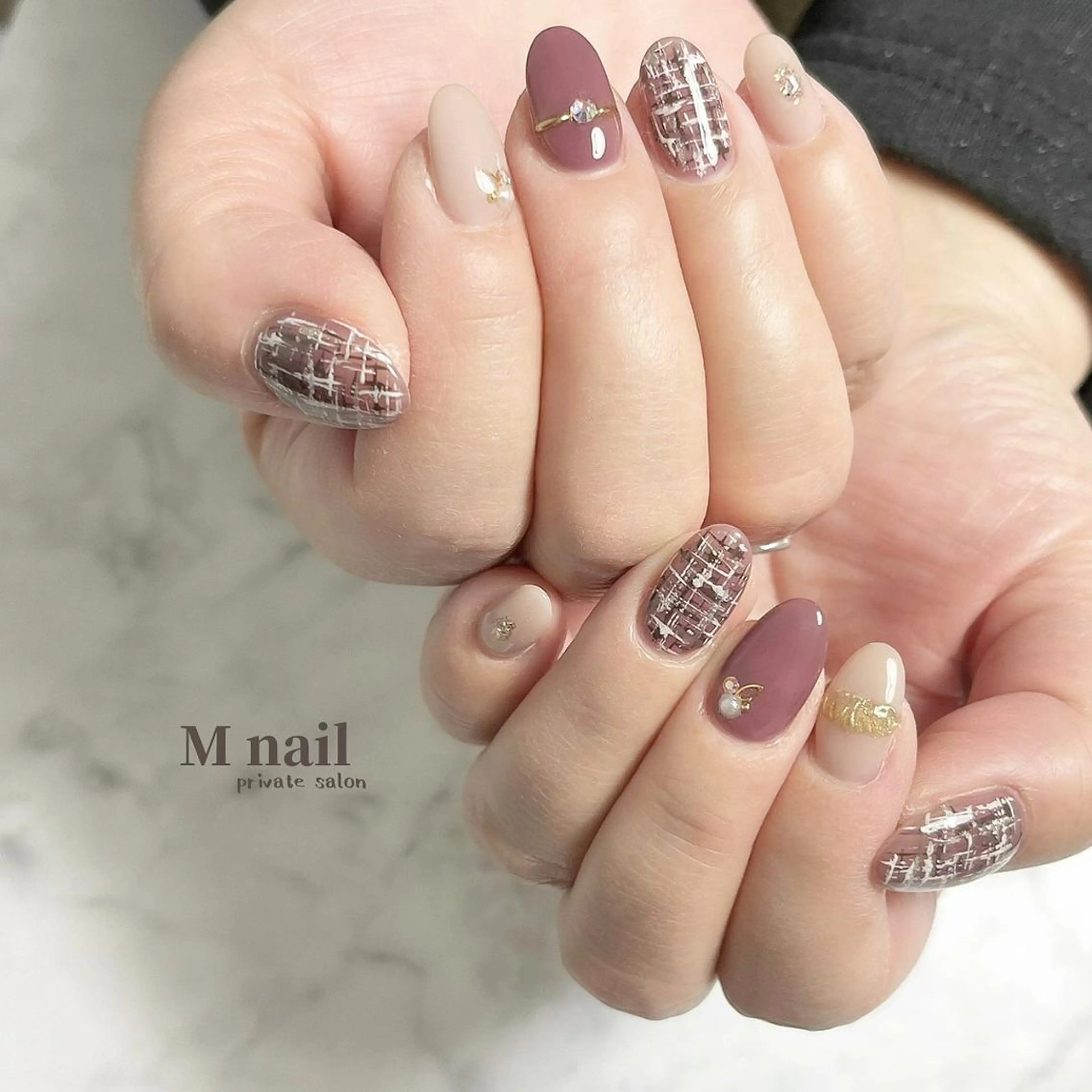 ネイル ハンドネイル M　nail所属・M nailのネイルデザイン