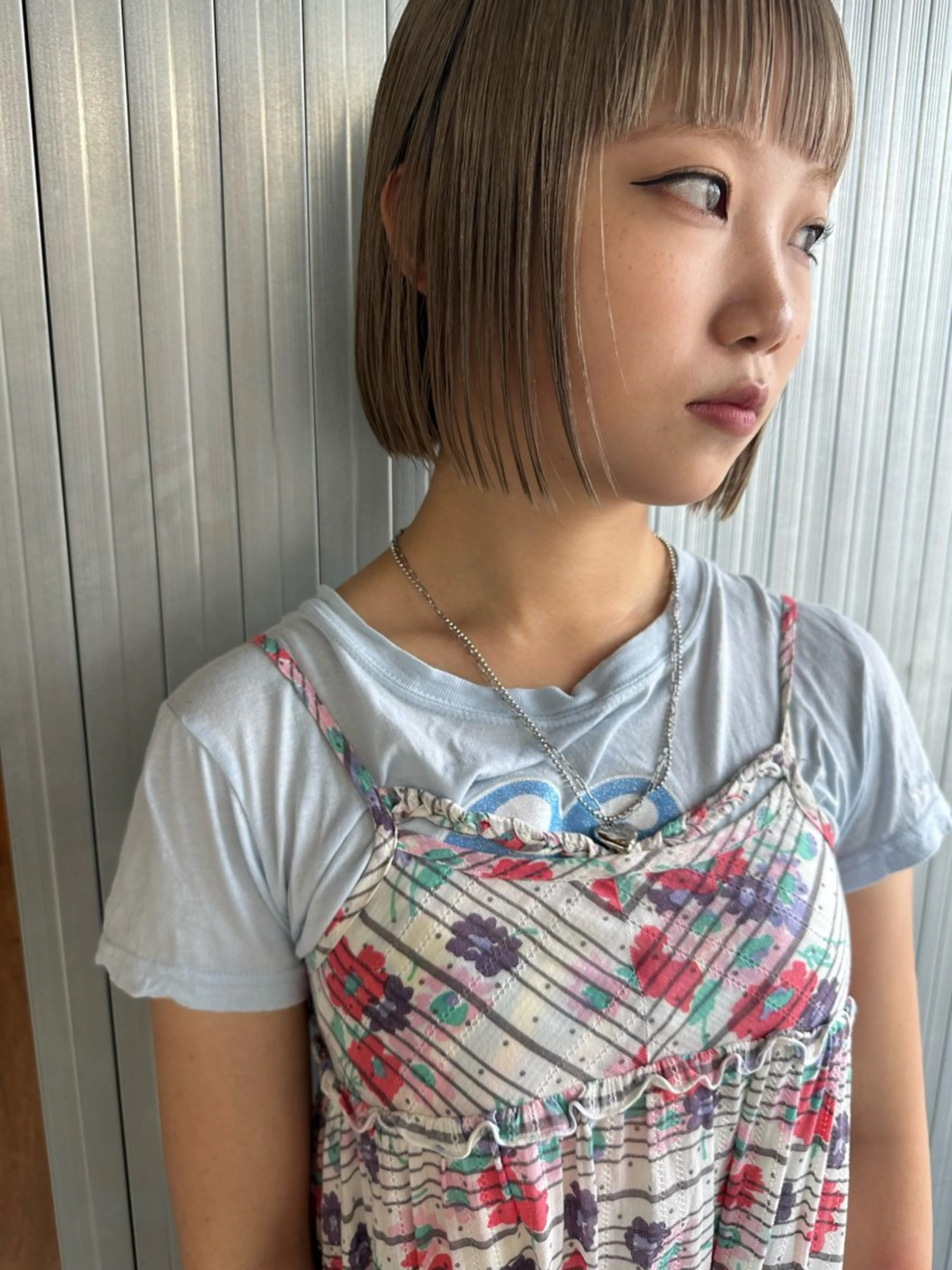 ショート ボブ ヘアカラー トリートメント 小澤大輔 YOLO hairのヘアスタイル