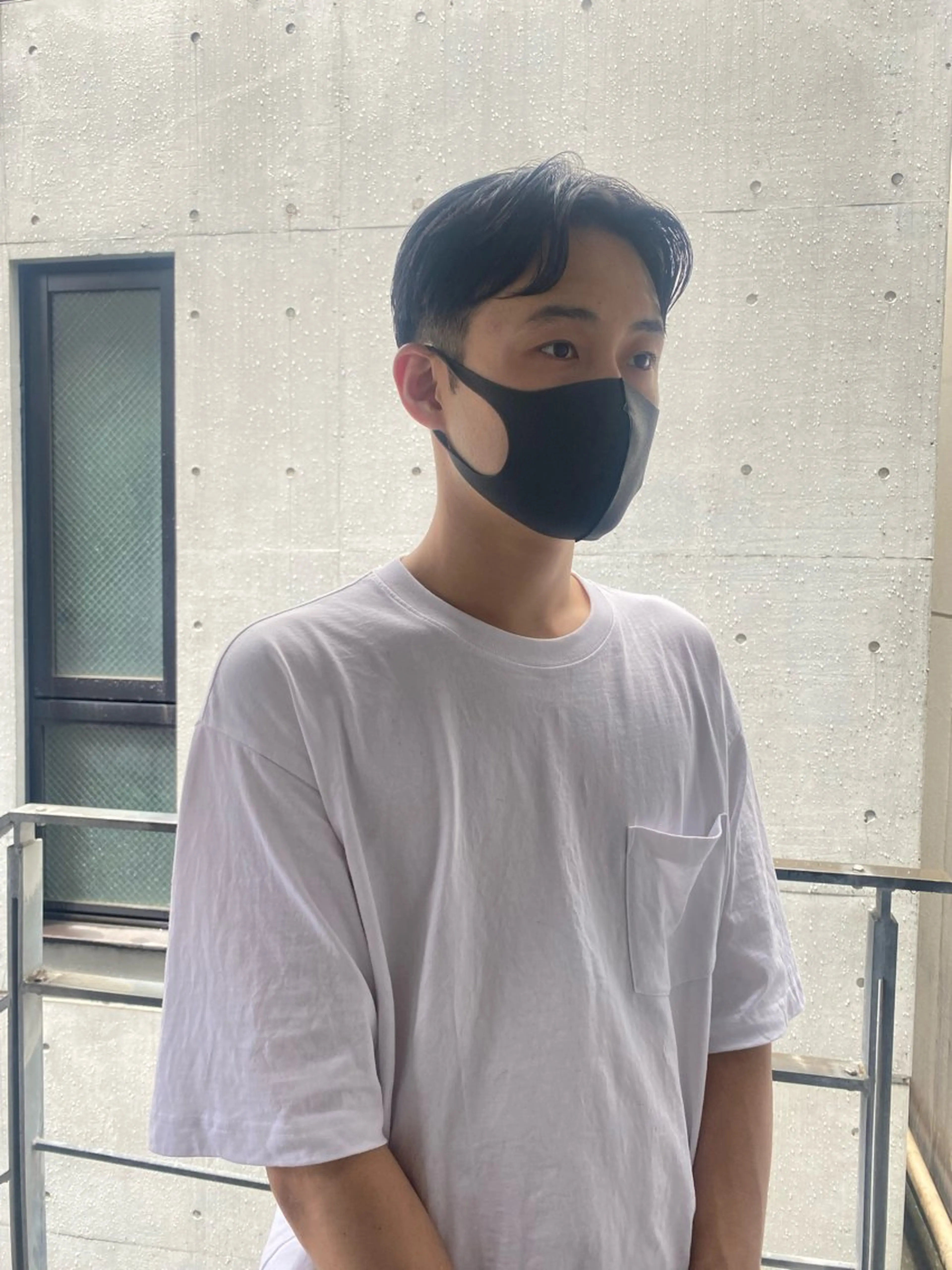 メンズ カット yumeka🩶ボブ 暖色/透け感カラーのヘアスタイル