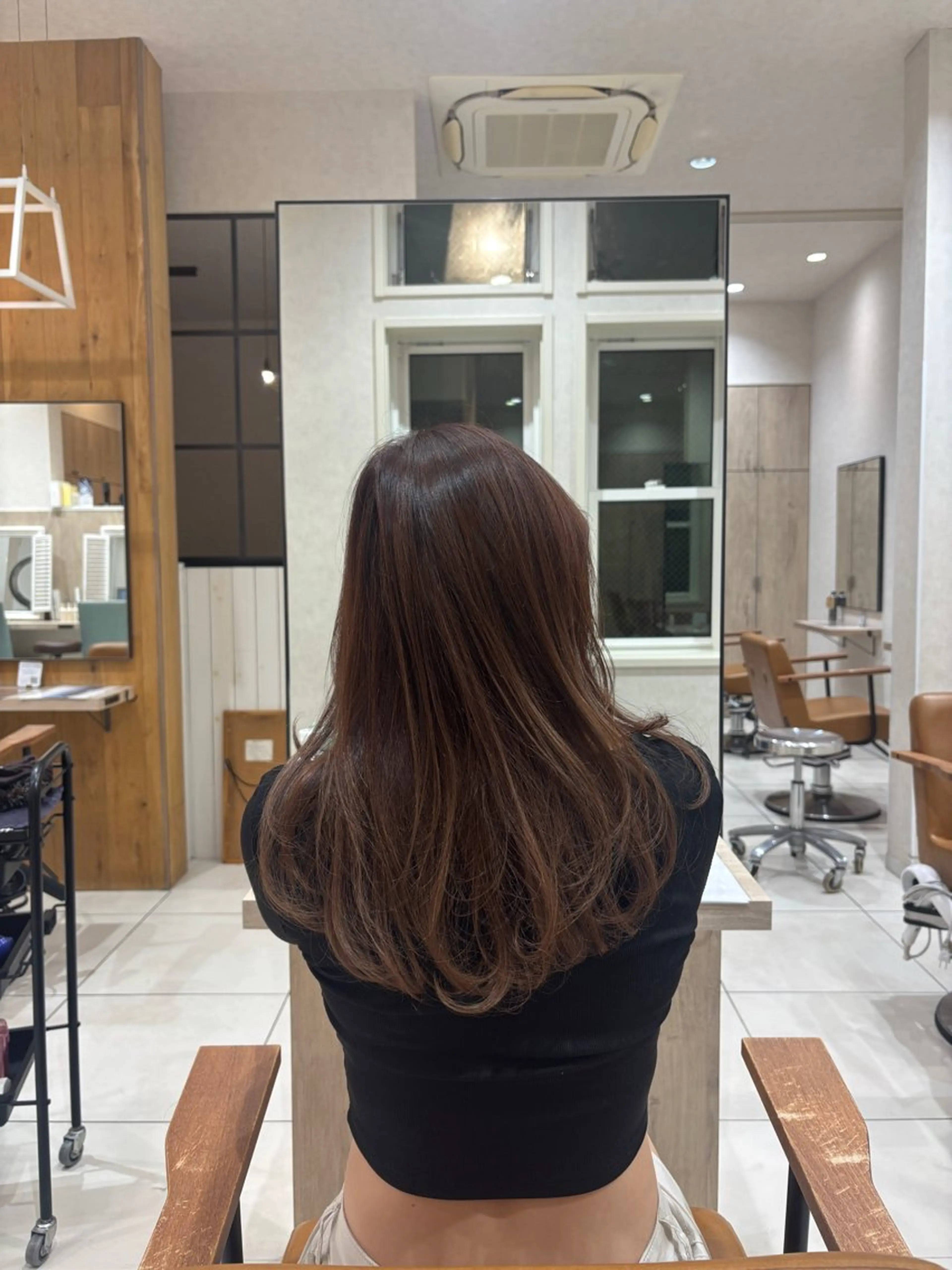 セミロング ⭐️無料ミディアム モデル募集　まゆ⭐️のヘアスタイル