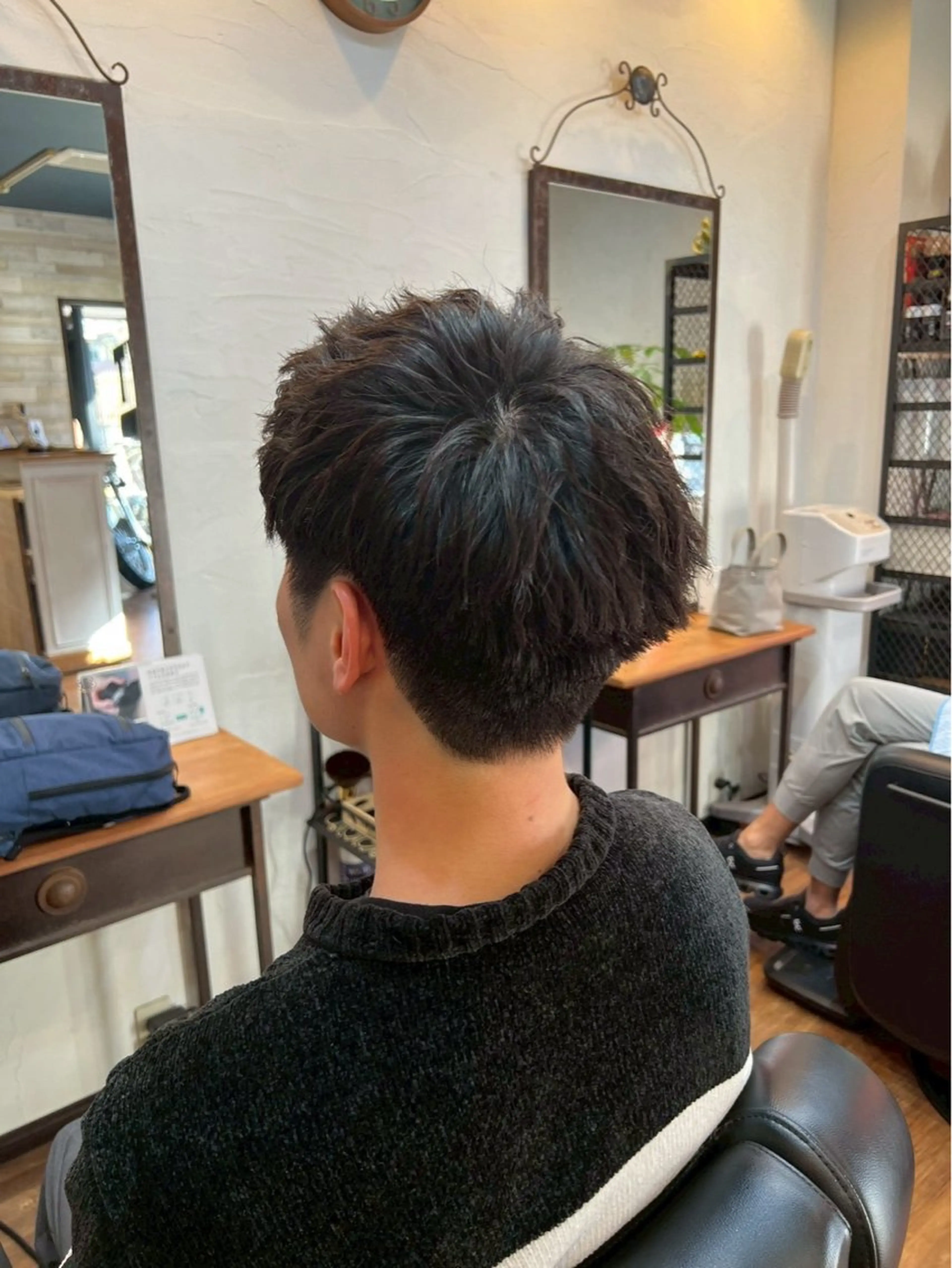 ショート メンズ RAI /メンズ カットモデル募集✨のヘアスタイル