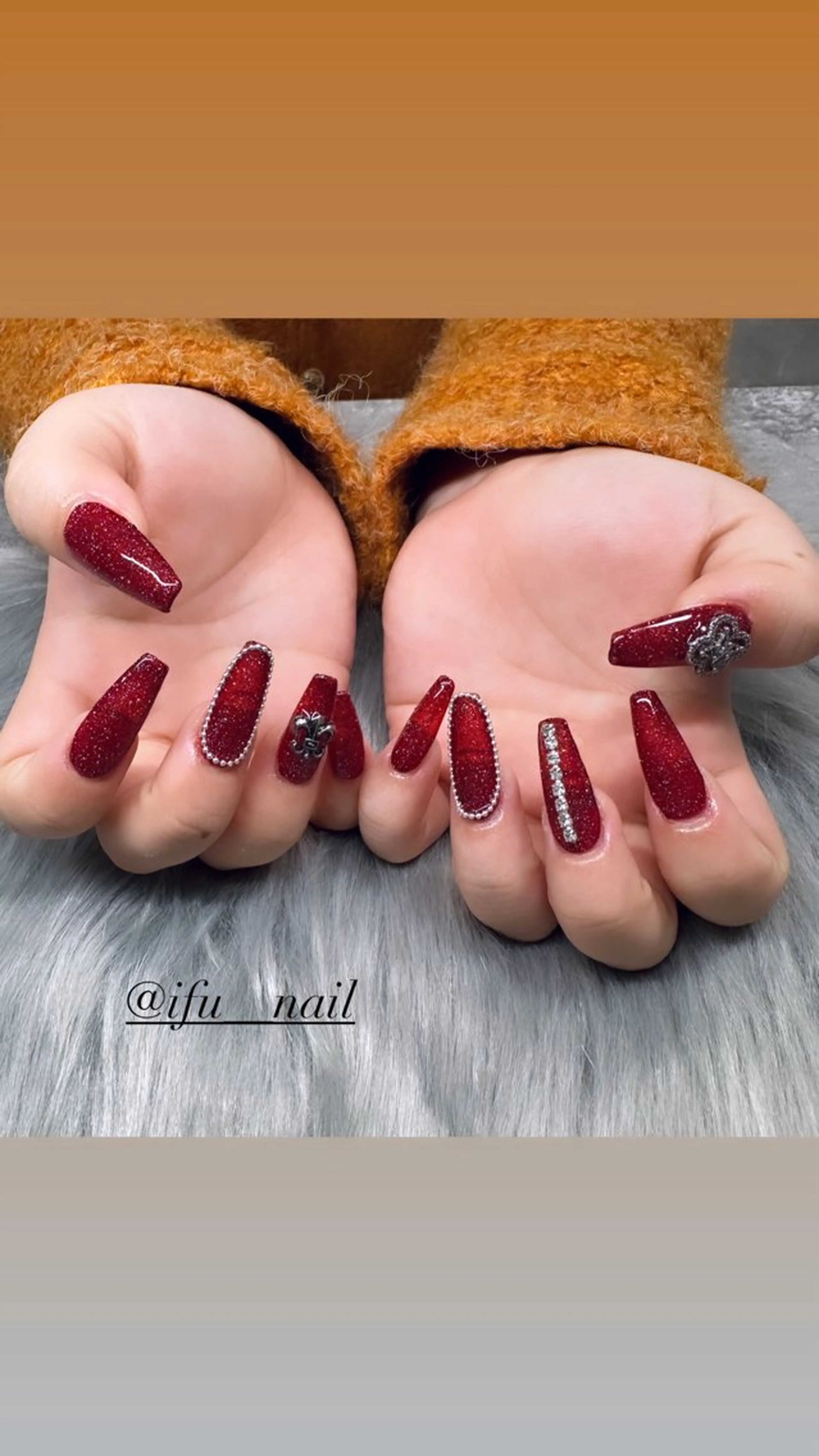 ネイル フラッシュネイル ハンドネイル If Nailのネイルデザイン