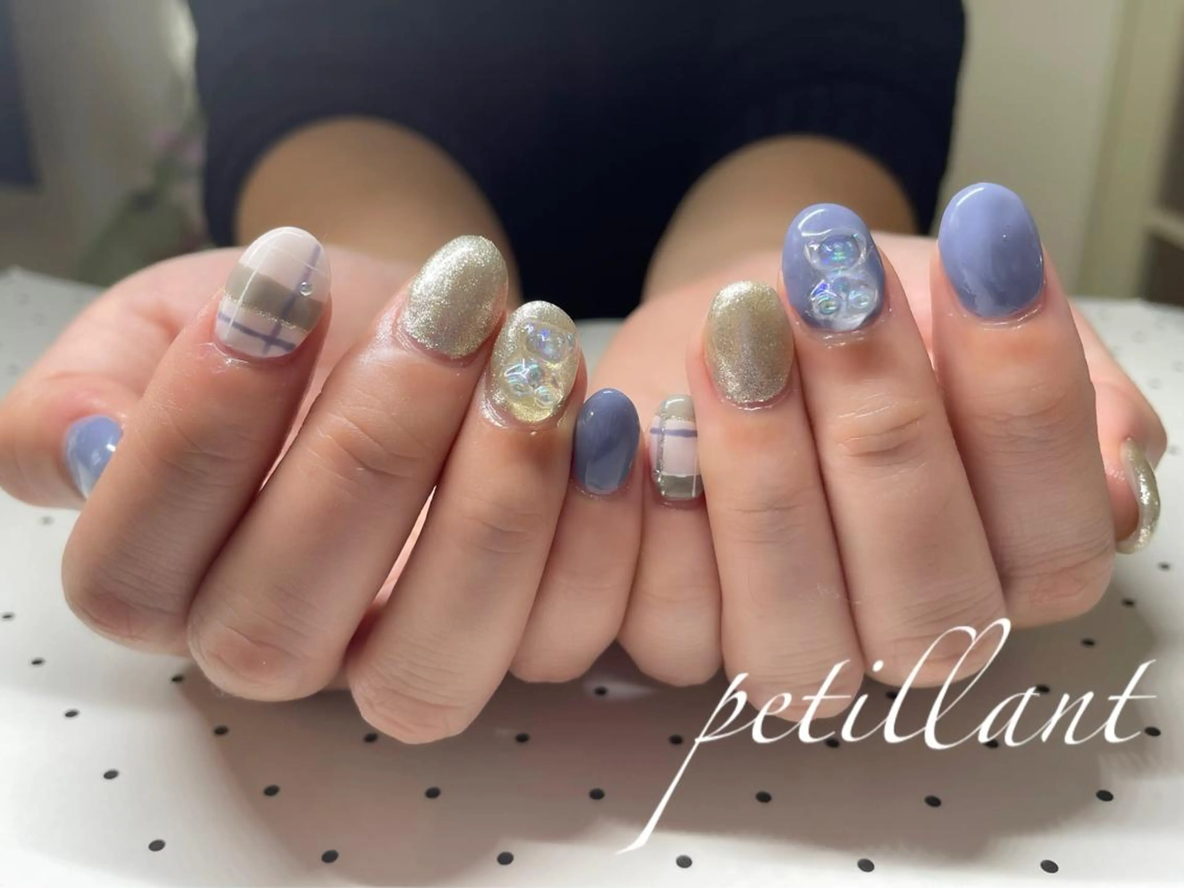 ネイル ハンドネイル ハンドケア nail salon petillantのネイルデザイン