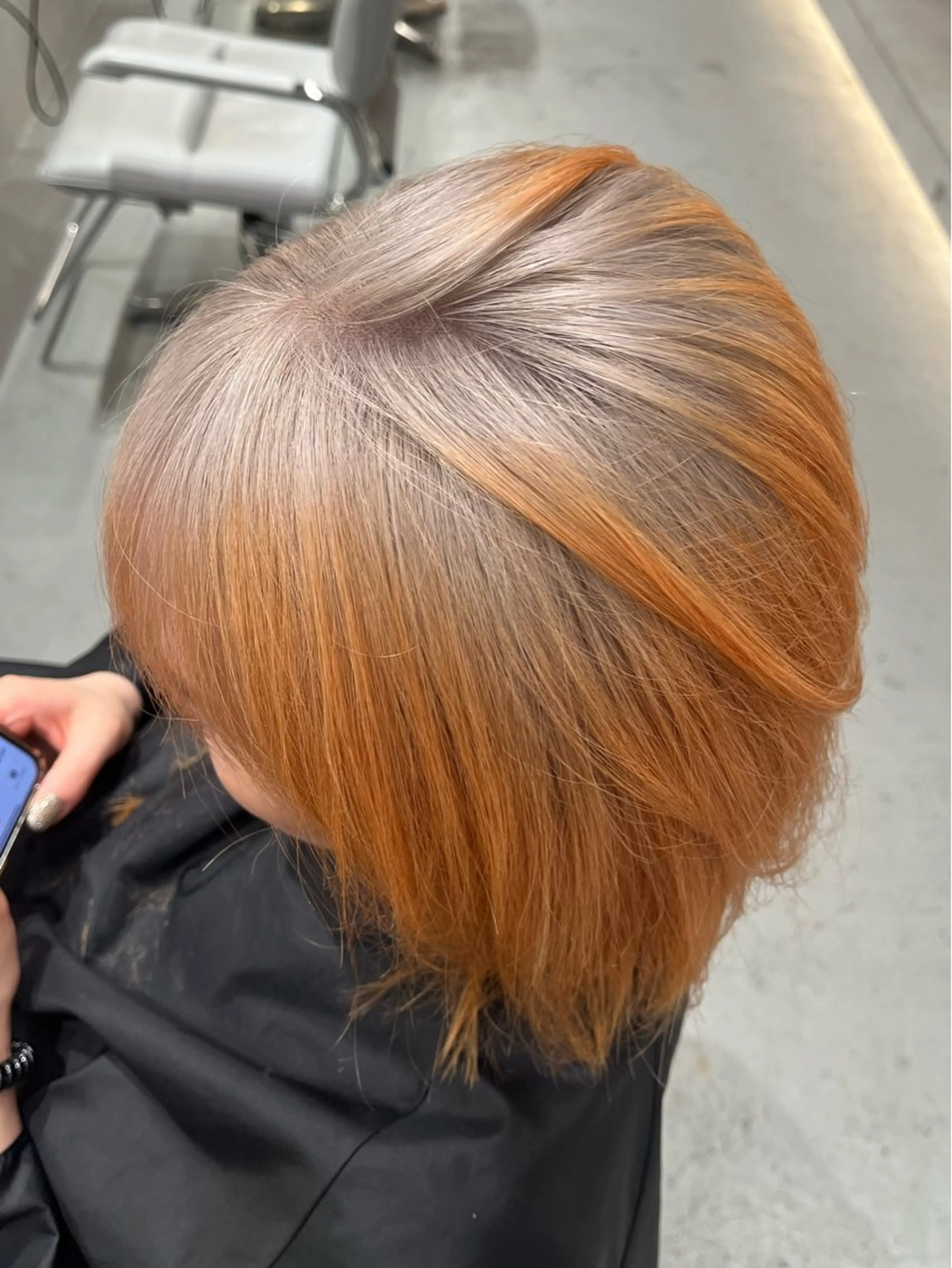 カラー 艶ブリーチ/表参道 ハイトーン /実乃梨のヘアスタイル