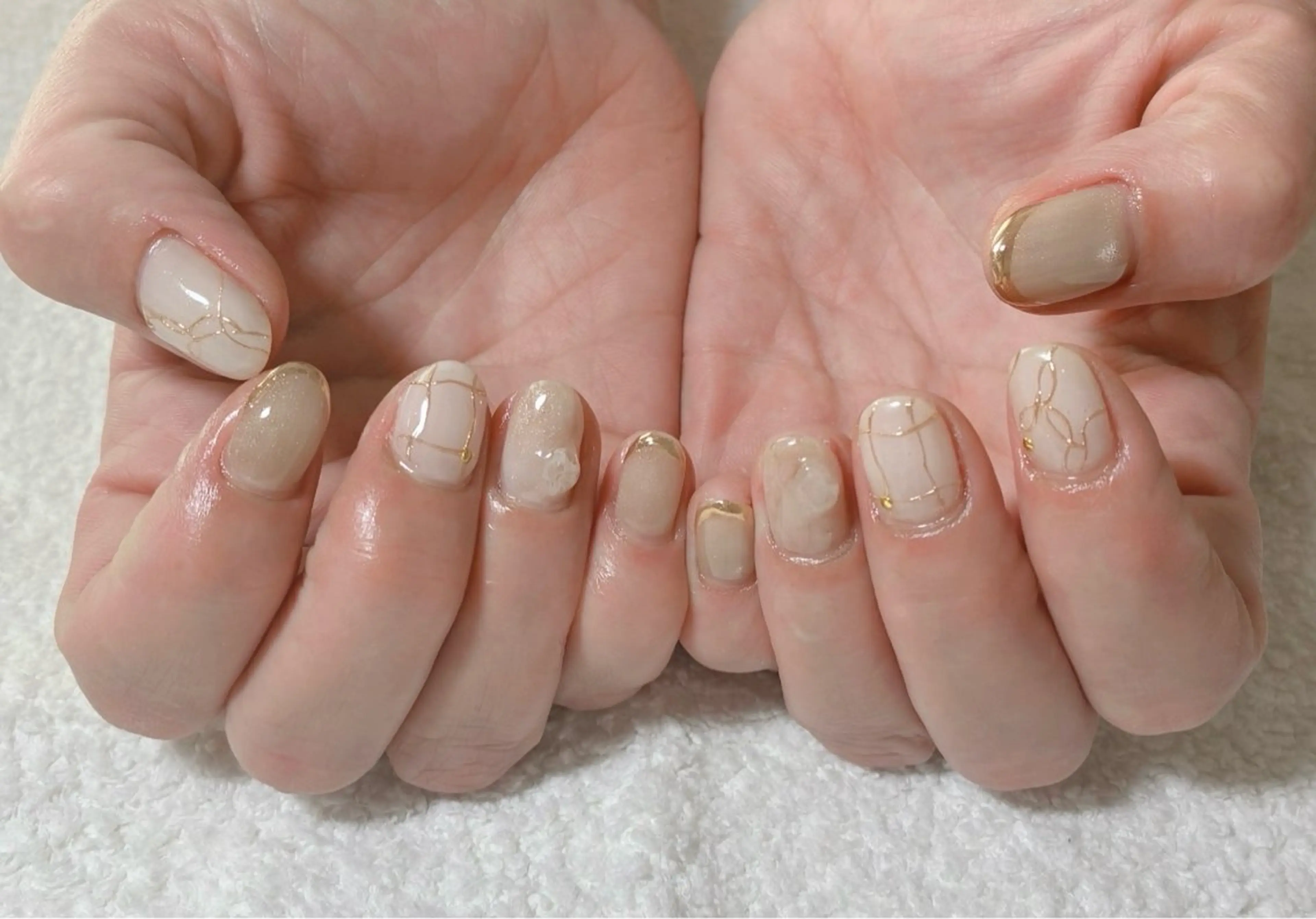 ネイル ハンドネイル 奥田 加奈子のネイルデザイン