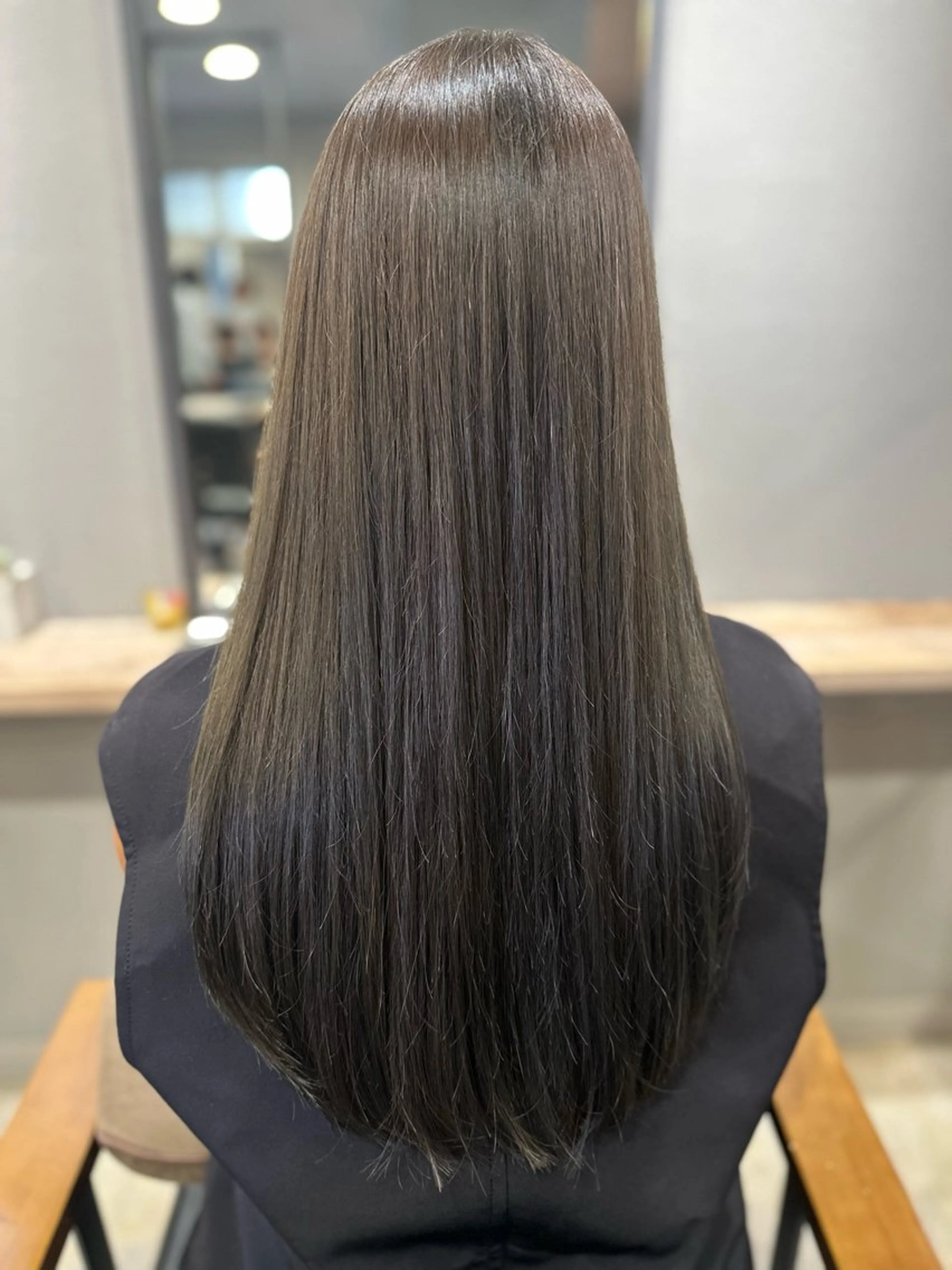 カラー カット ヘアカラー 奥田 早織のヘアスタイル