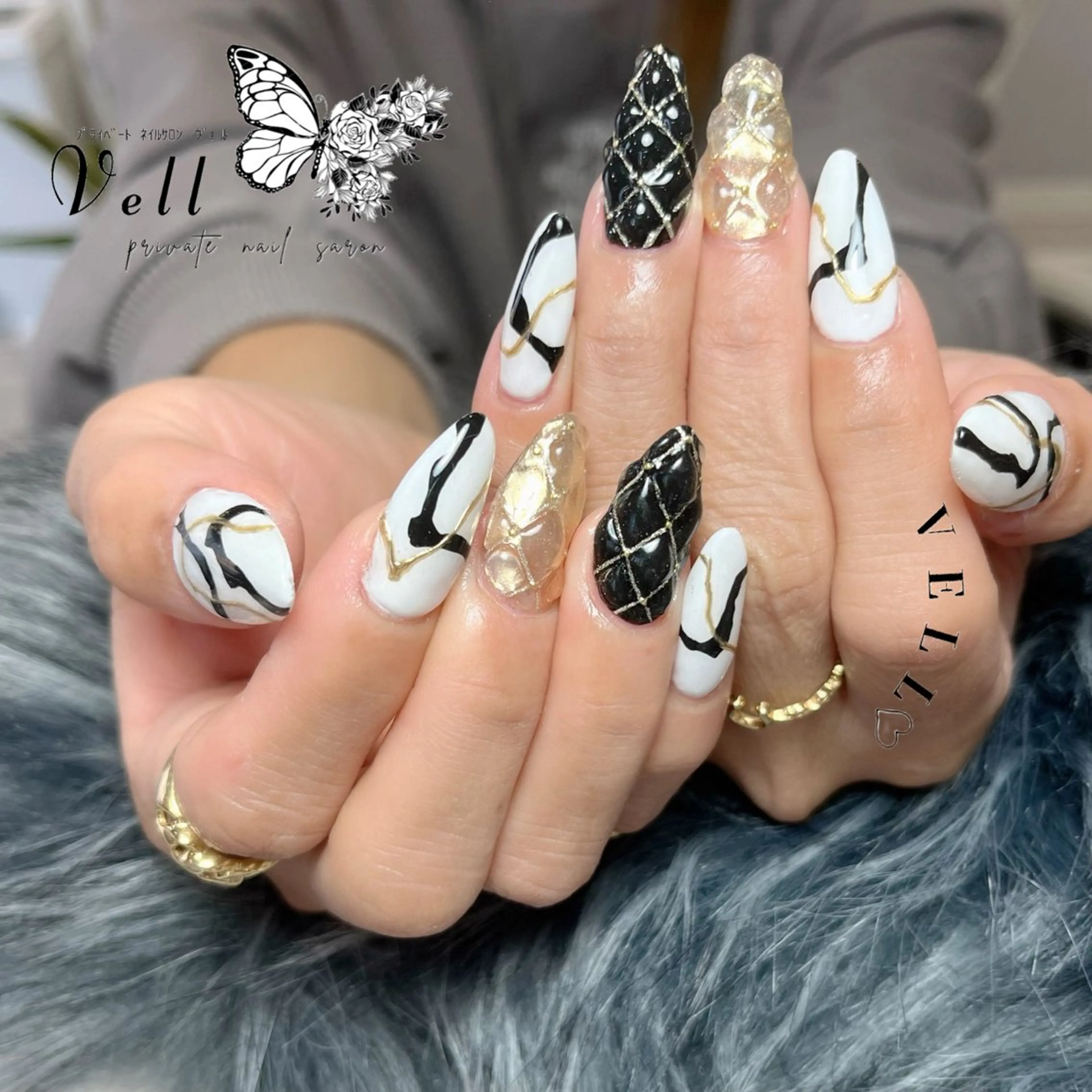 ネイル ﾈｲﾙｻﾛﾝ Vellのネイルデザイン