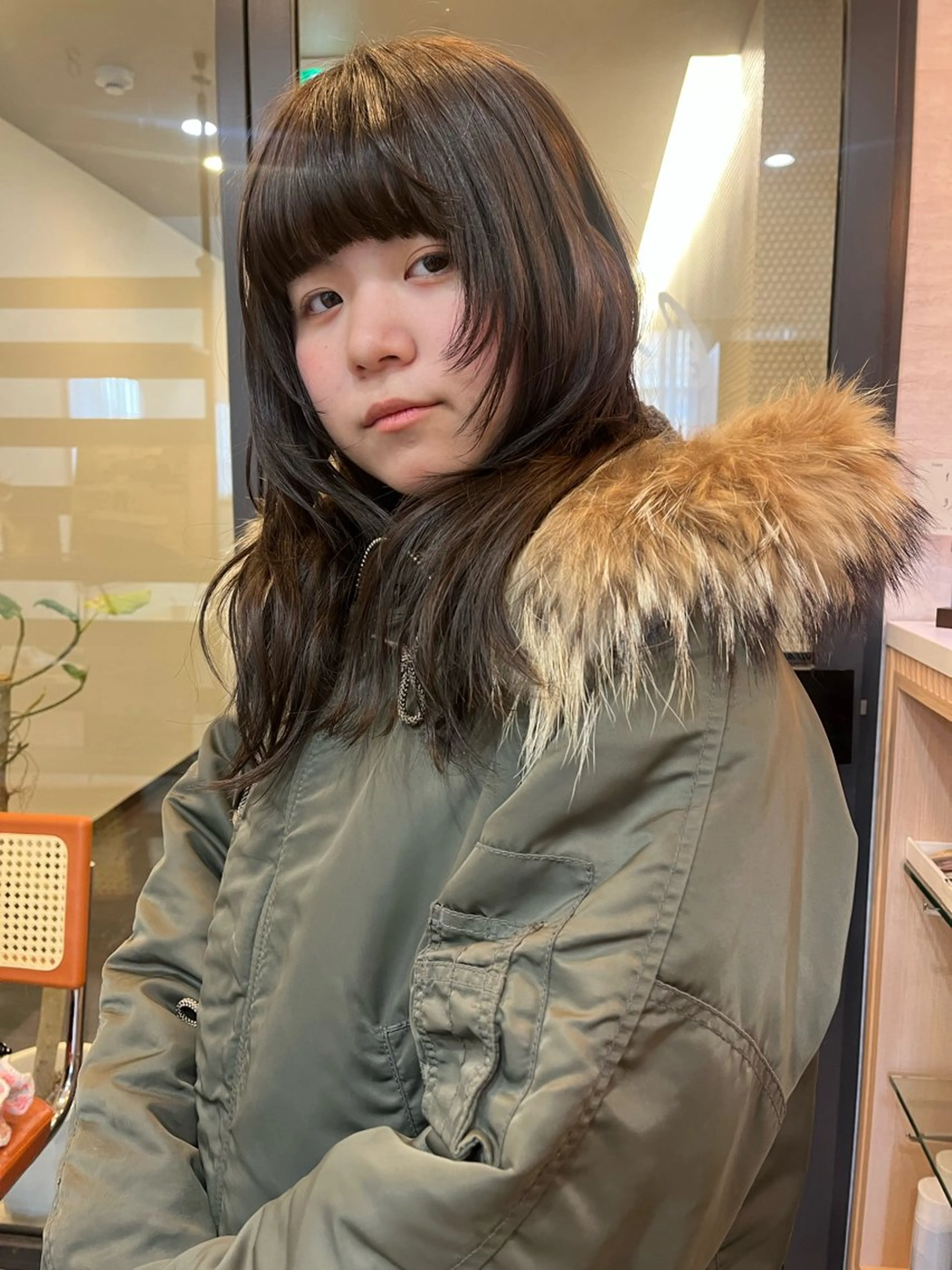 ロング レイヤーカット カット トリートメント レイヤー/暖色/ 髪質改善/永礼芳果のヘアスタイル