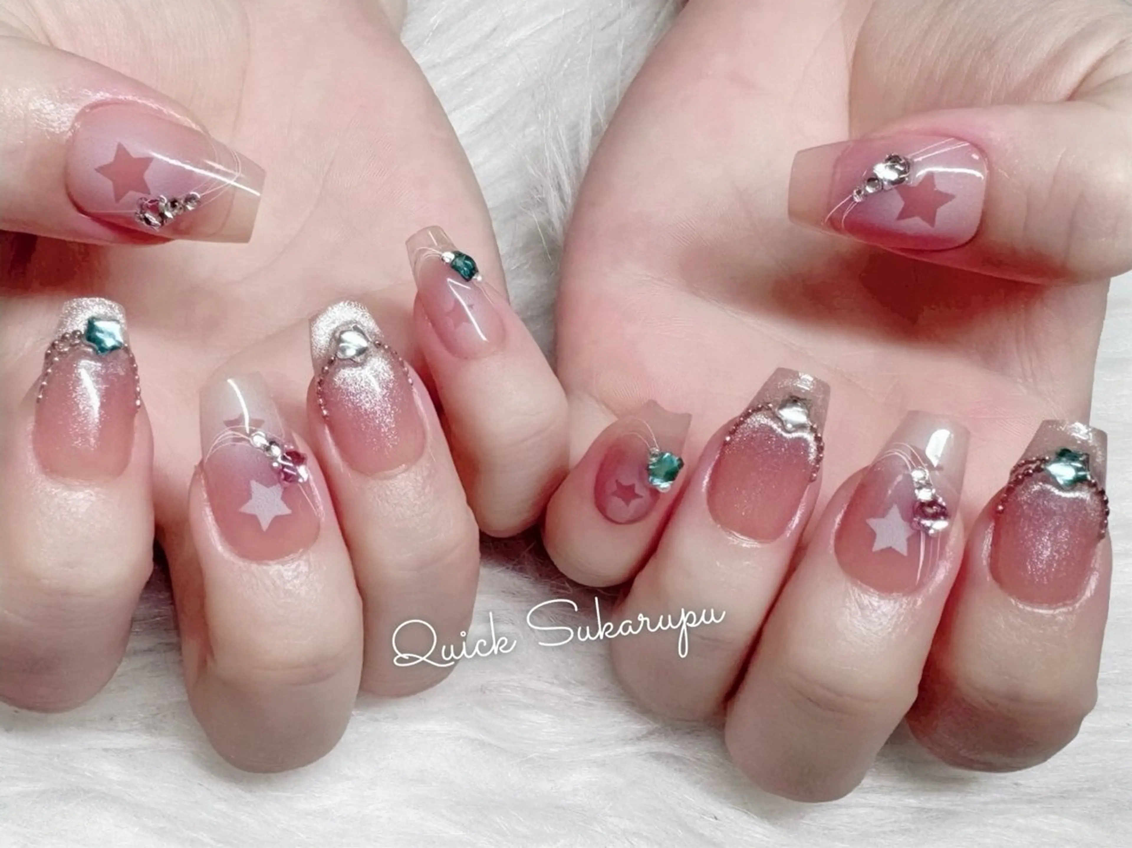 ネイル ハンドネイル Quick Sukarupu新宿のネイルデザイン