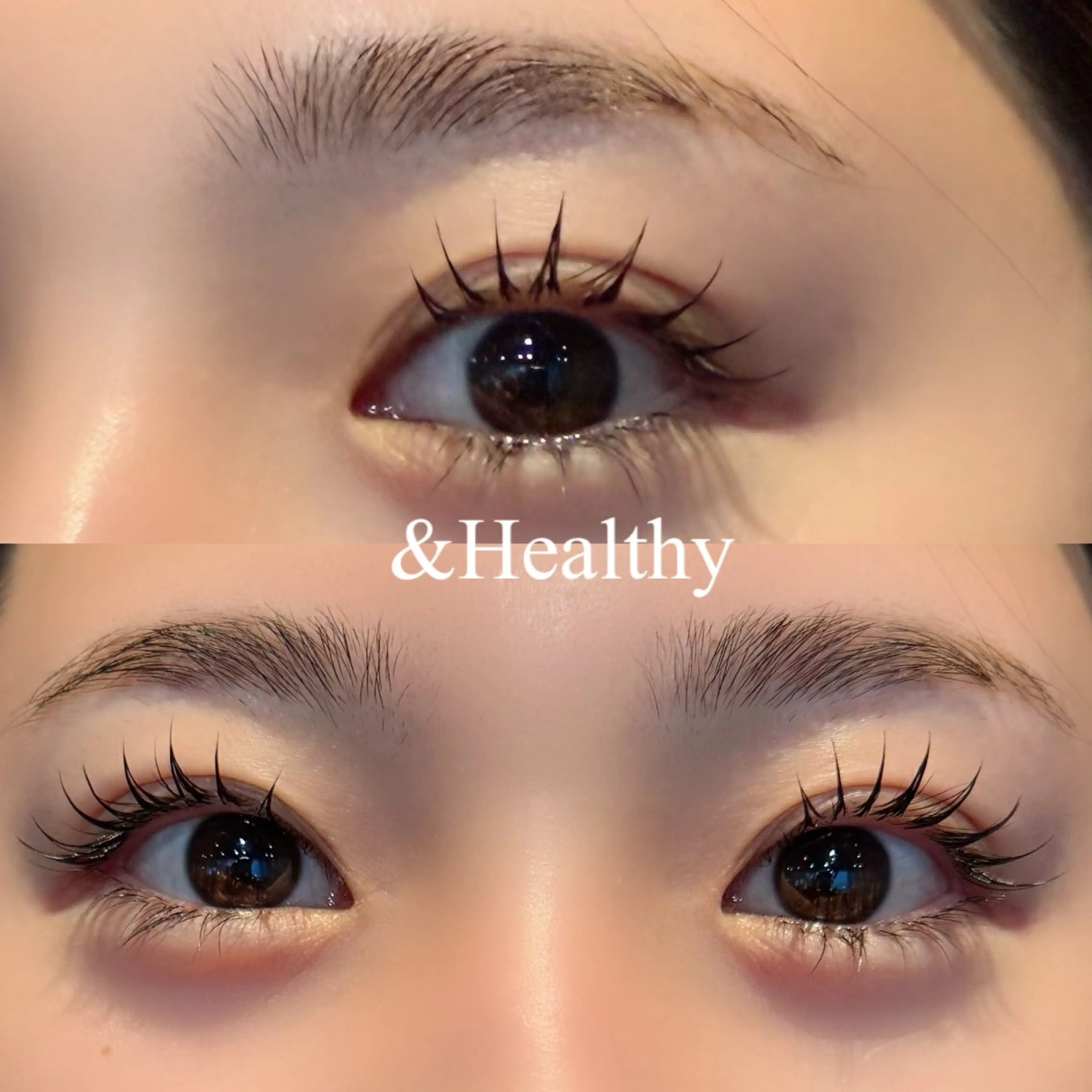 パリエク最新版！！アンドヘルシー【＆Healthy】フラットラッシュ120本🥑《オフ込み》（マツエク+パーマ）の写真