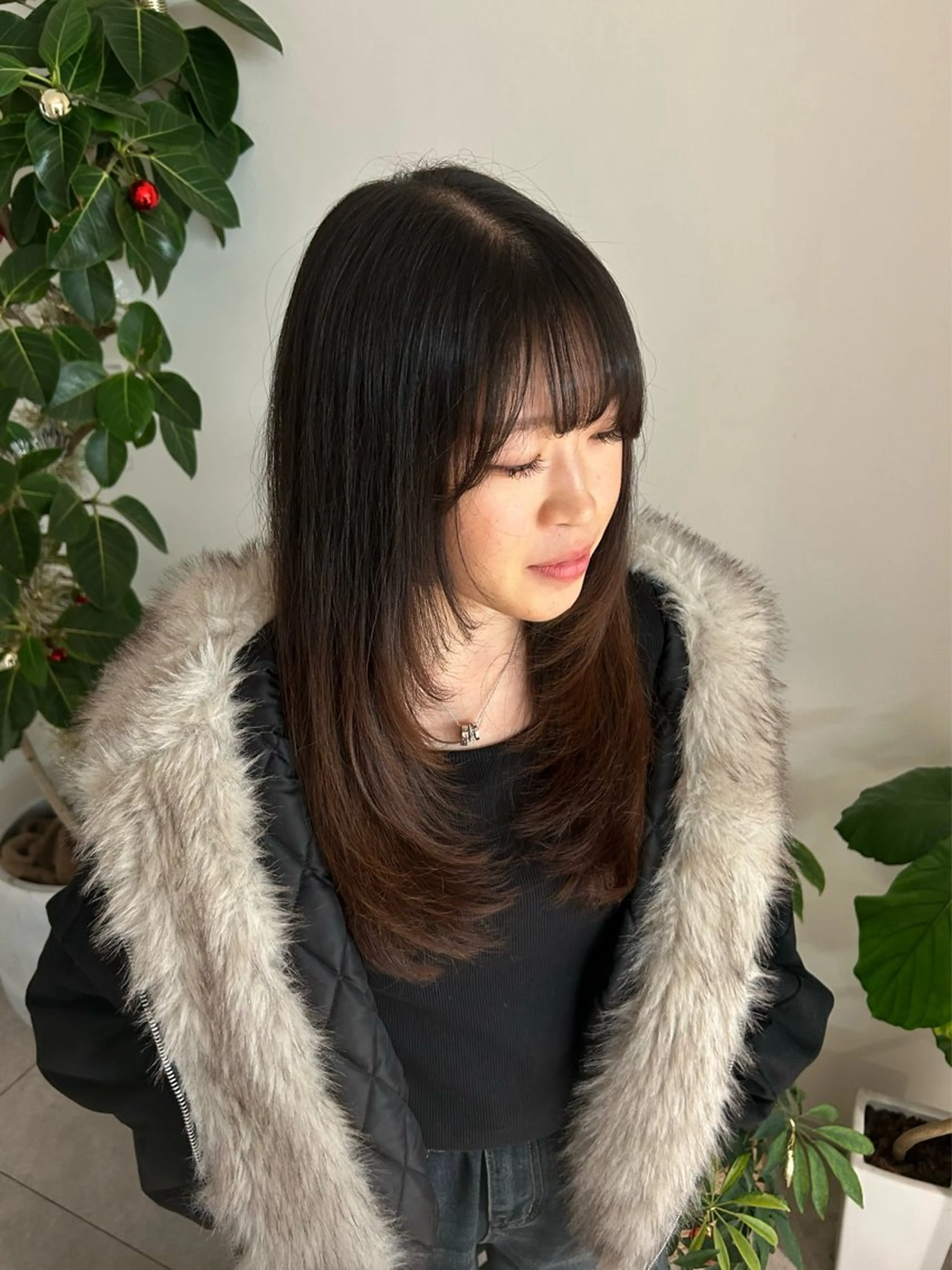 ¥0‼️ cut✂️ （medium ~ long）の写真