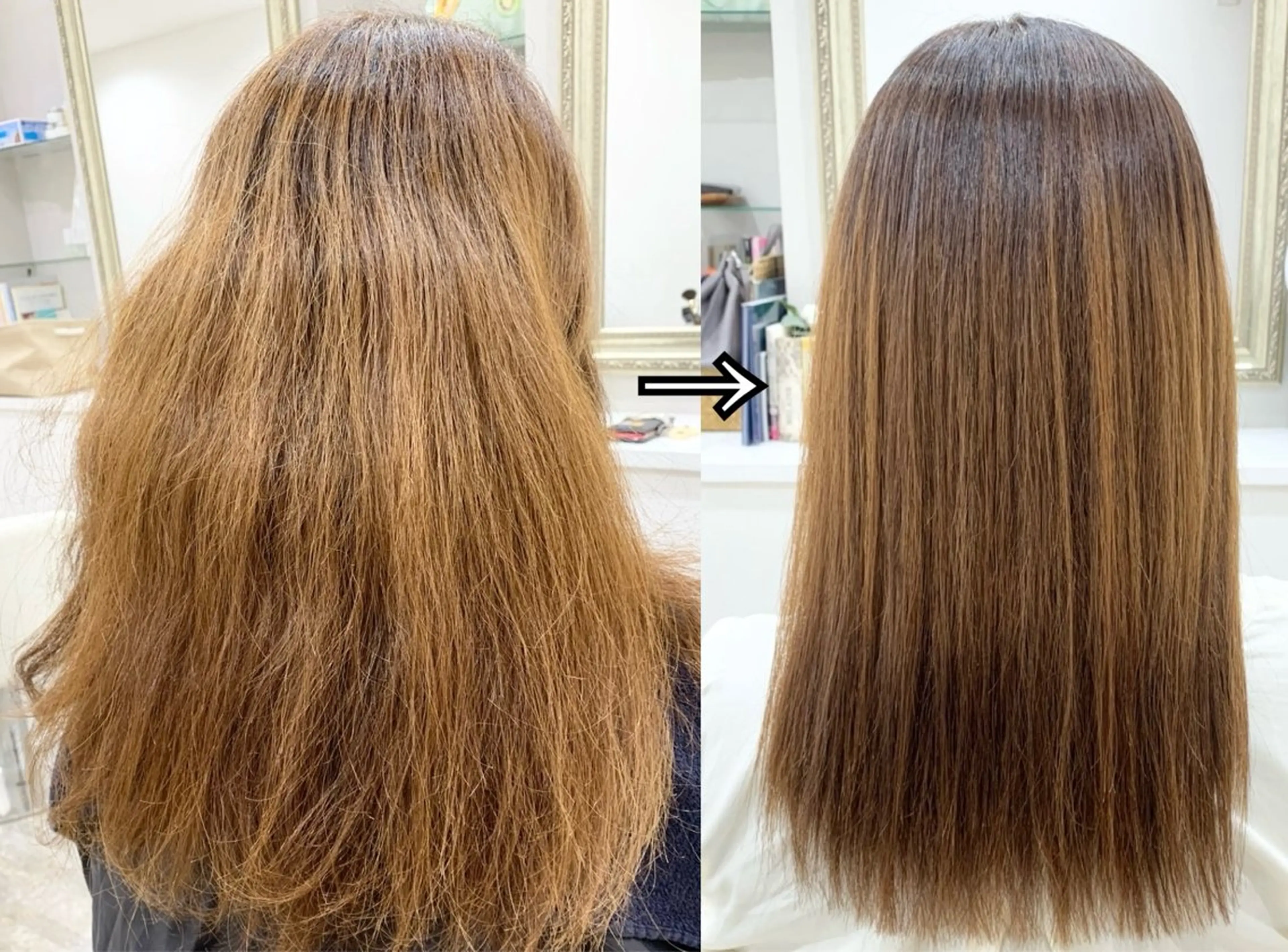 ロング くせ毛 縮毛矯正 マンツーマン美容師 NAKAHARAのヘアスタイル