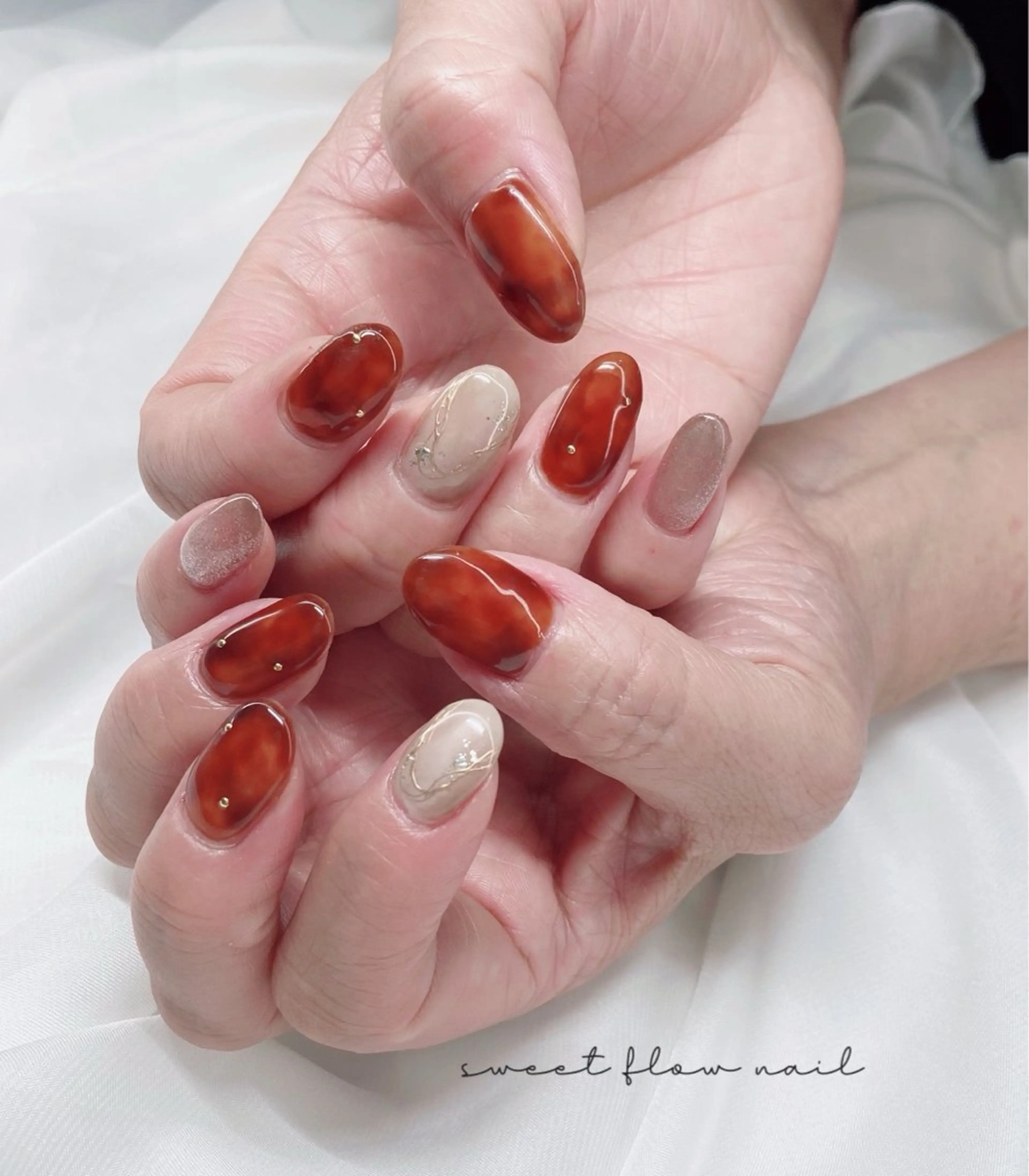 ネイル sweet flow nailのネイルデザイン