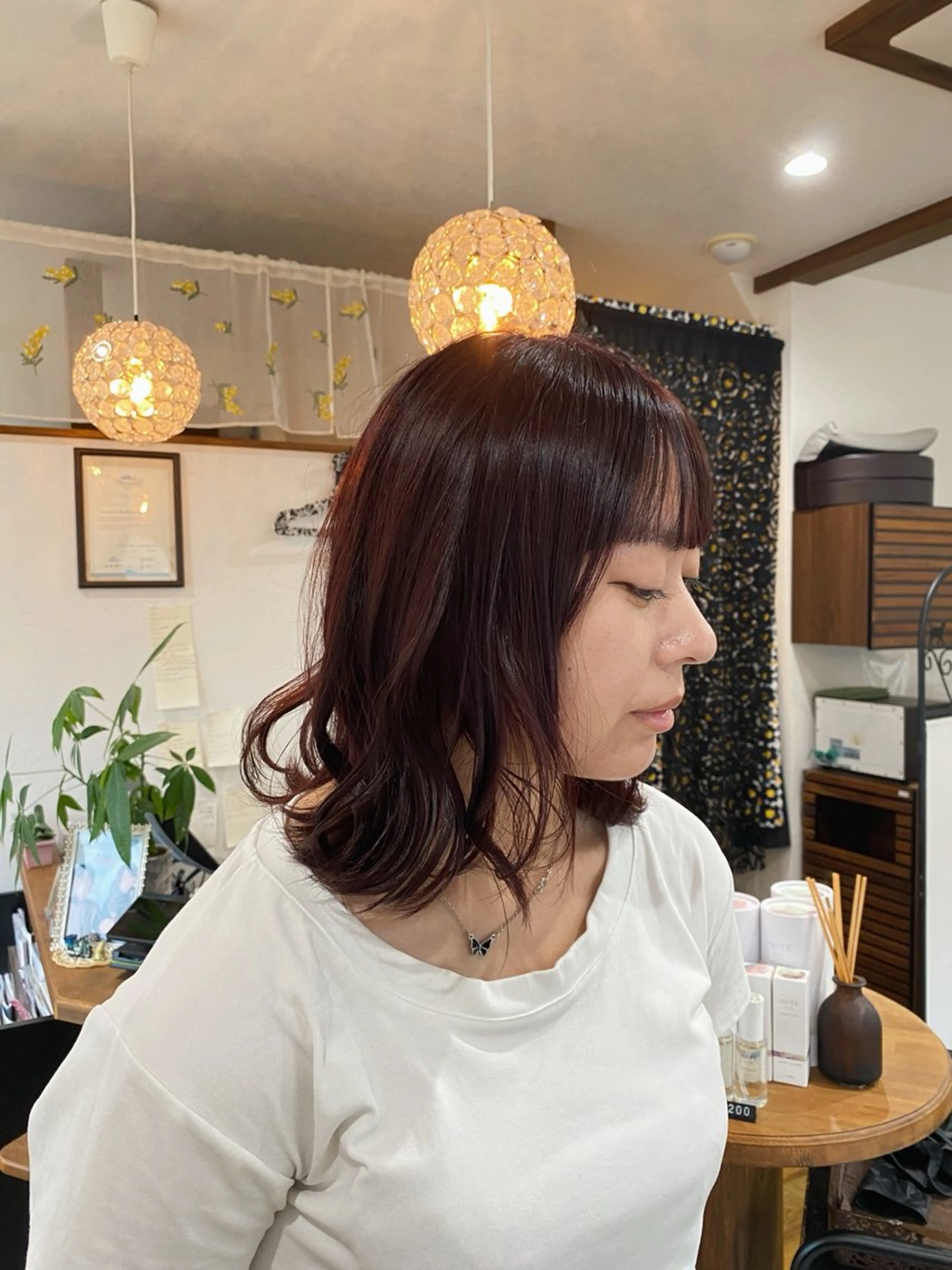 カラー レッドカラー ヘアカラー hair art OZ所属・カラーモデル募集🩰 Abe Amiのヘアスタイル