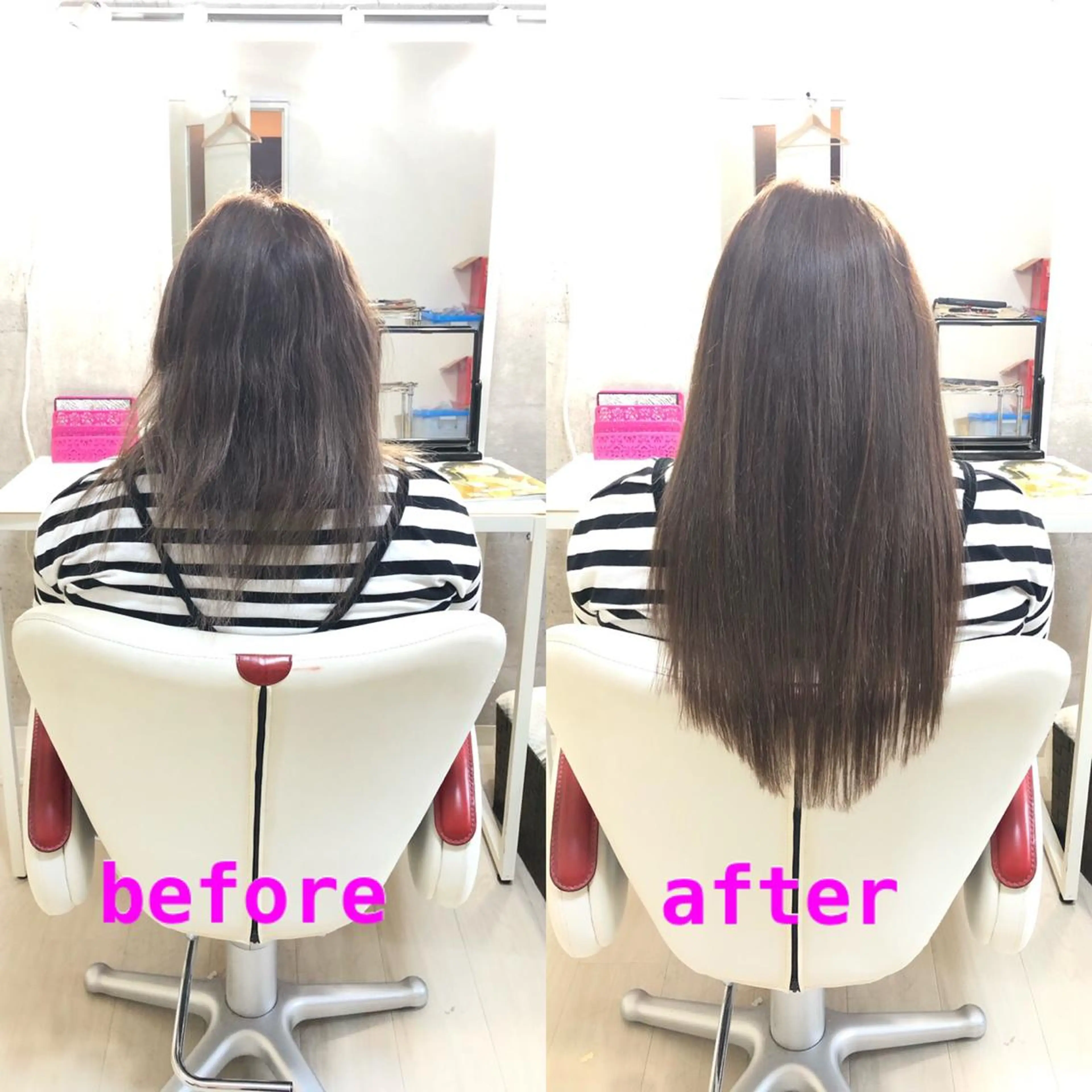 ロング エクステ ドレスアップ心斎橋店所属・🌸ドレスアップ 心斎橋店🌸のヘアスタイル