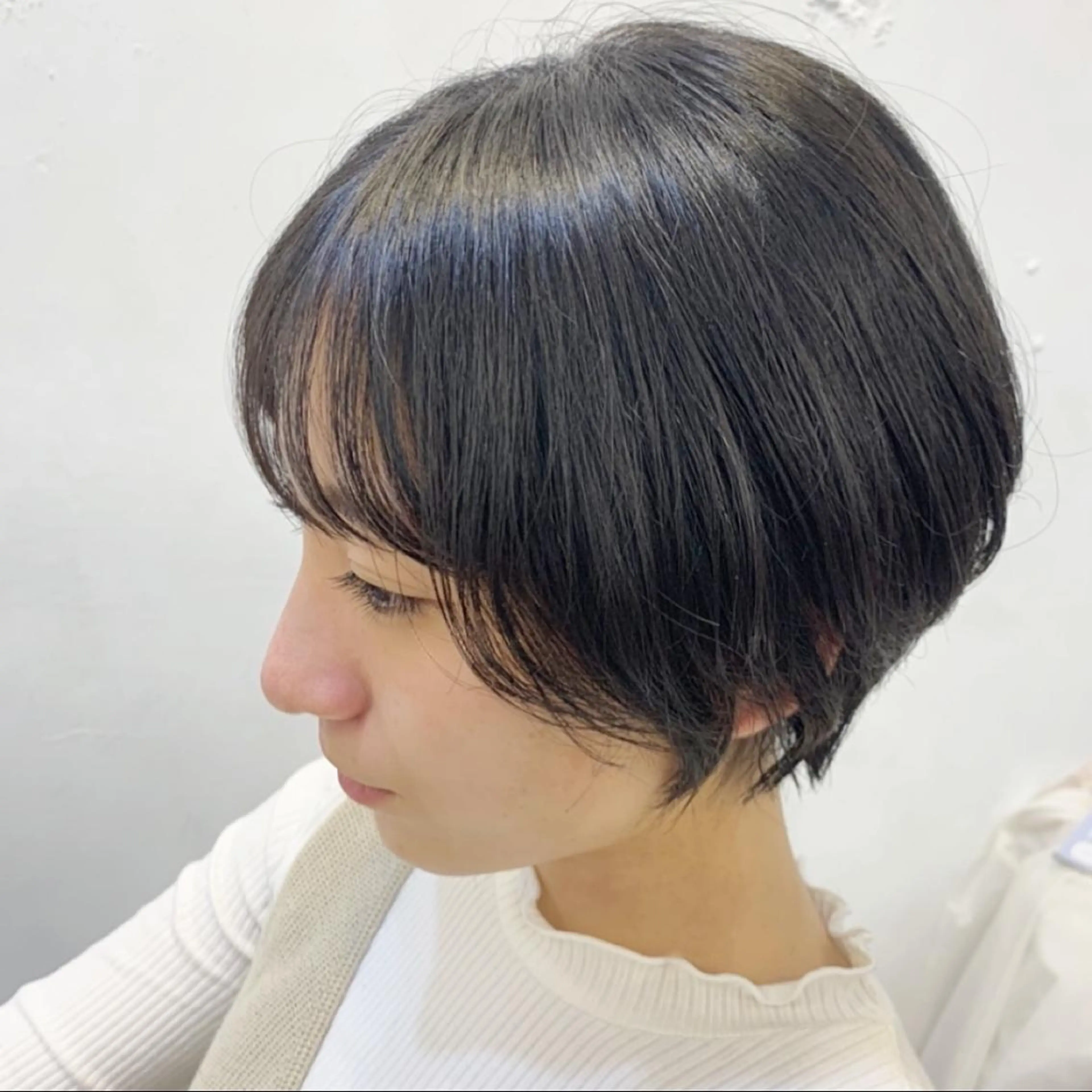 ショート 丸みショート ショートヘア Sana / 韓国ヘア / カラーのヘアスタイル