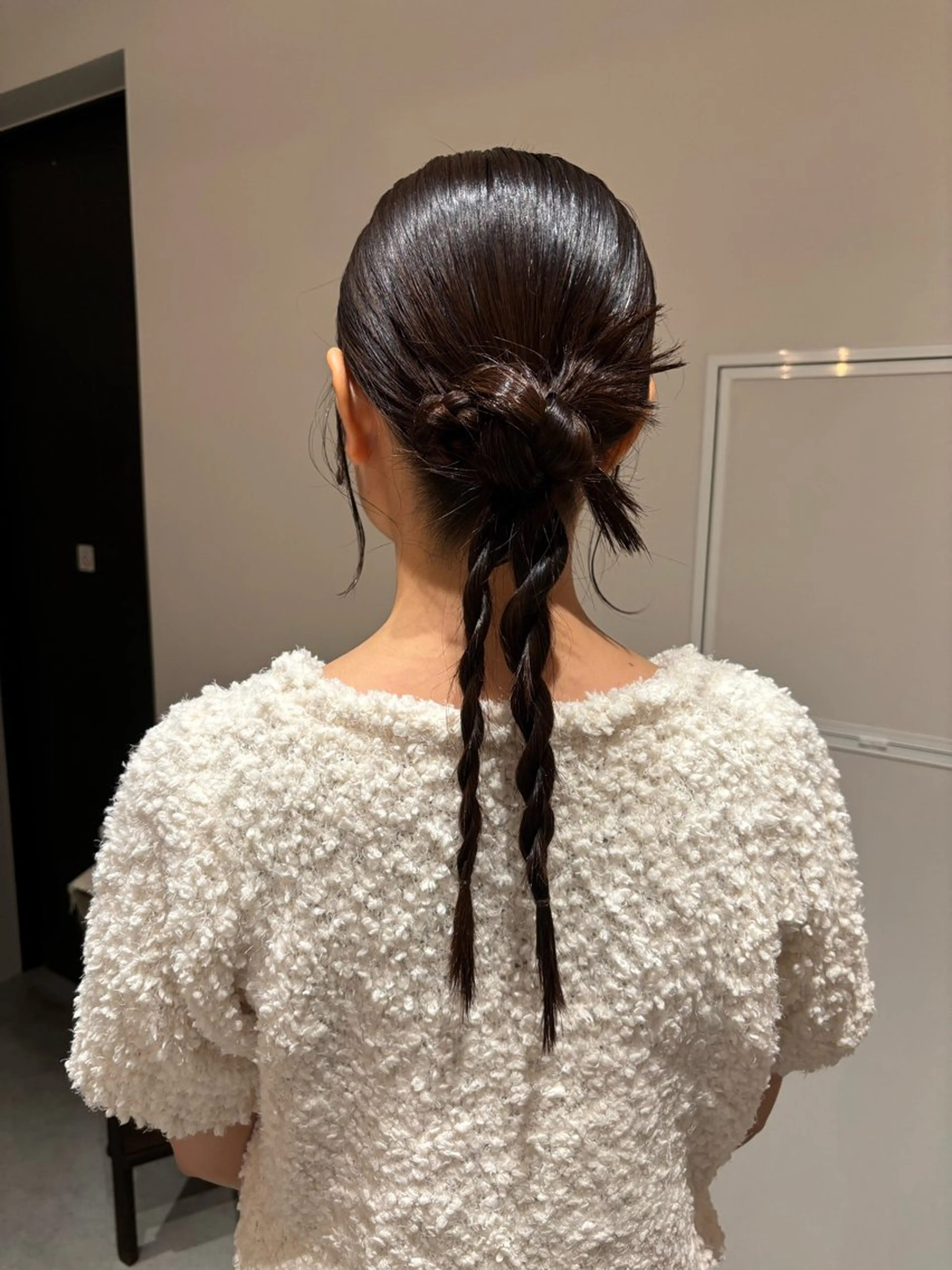 ヘアセットの写真