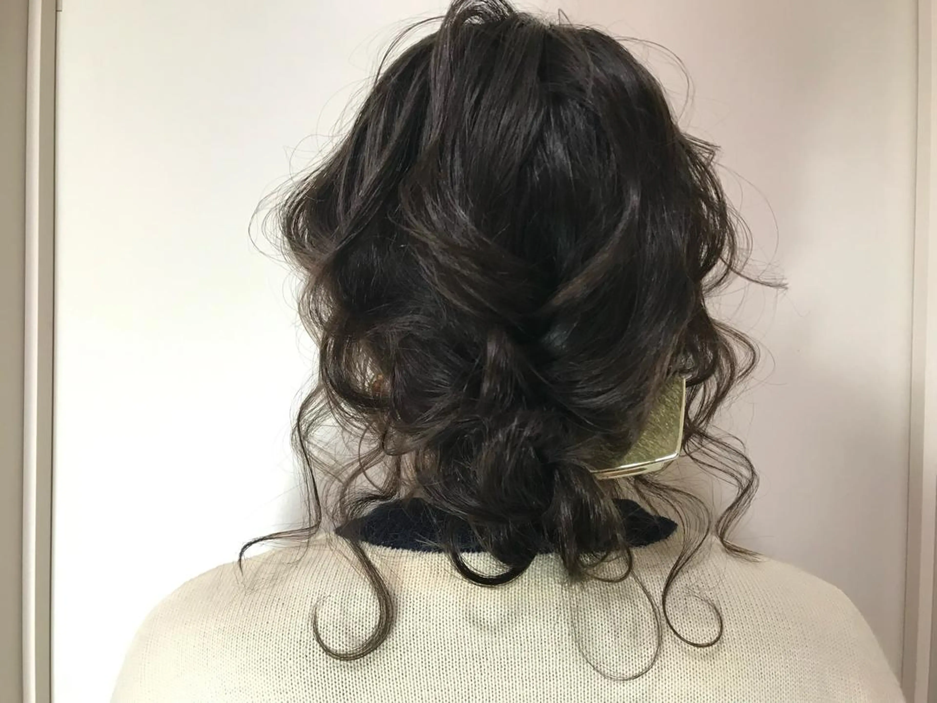 セミロング ヘアアレンジ 🗻飯田誠也🗻 カットカラー得意のヘアスタイル