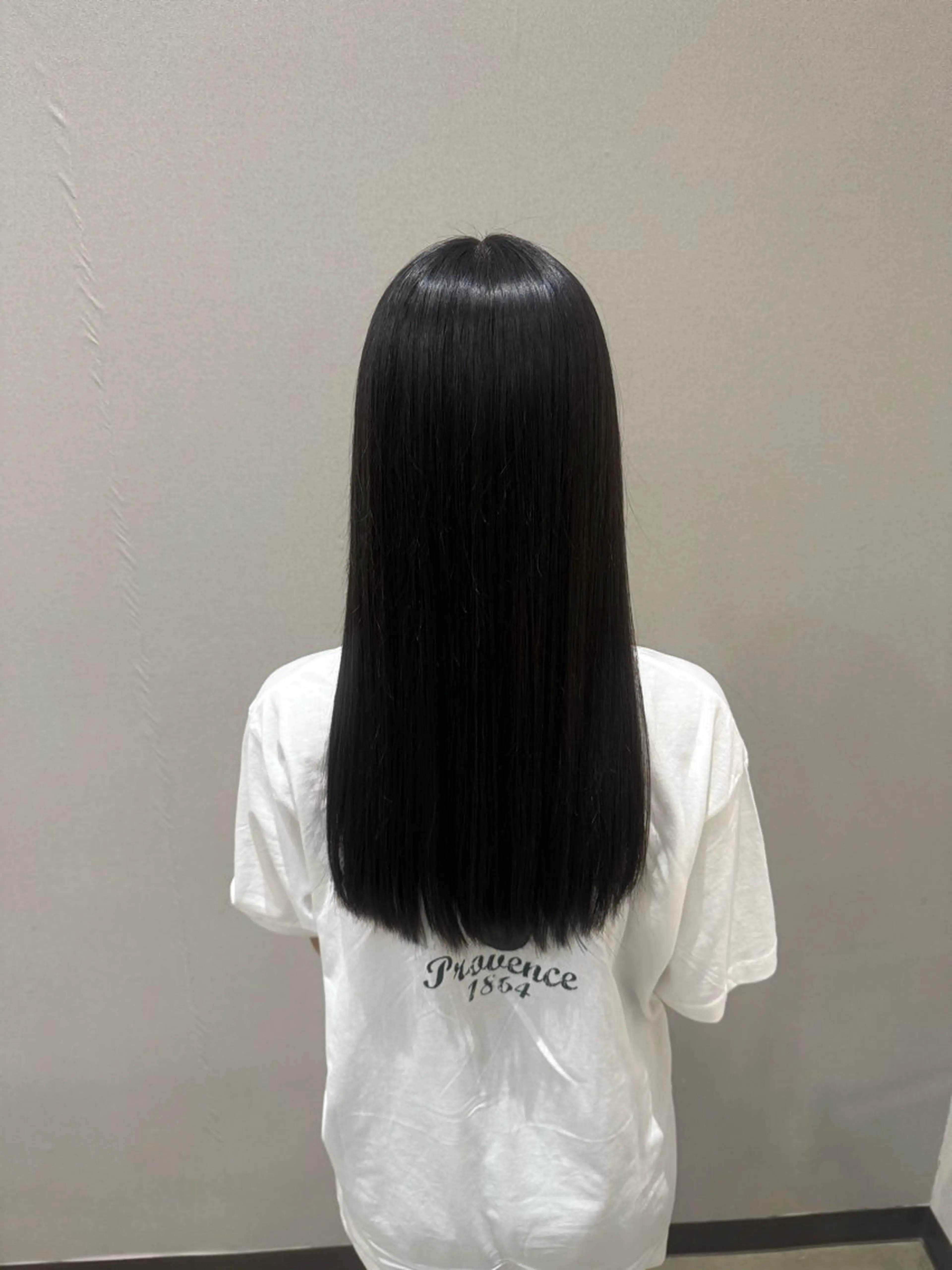 ロング 縮毛矯正 上田 美月のヘアスタイル