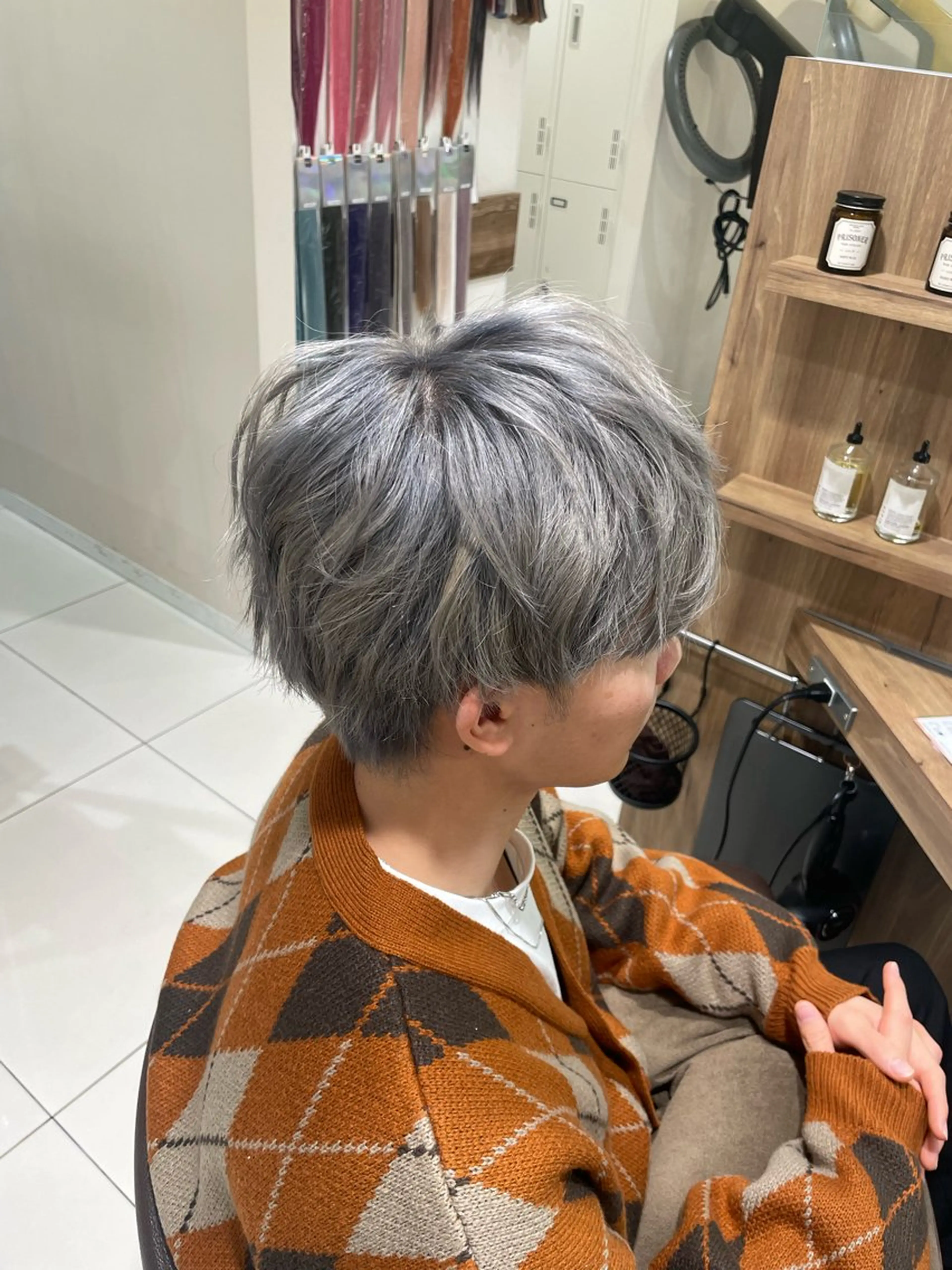 ヘアカラー luck みうのヘアスタイル