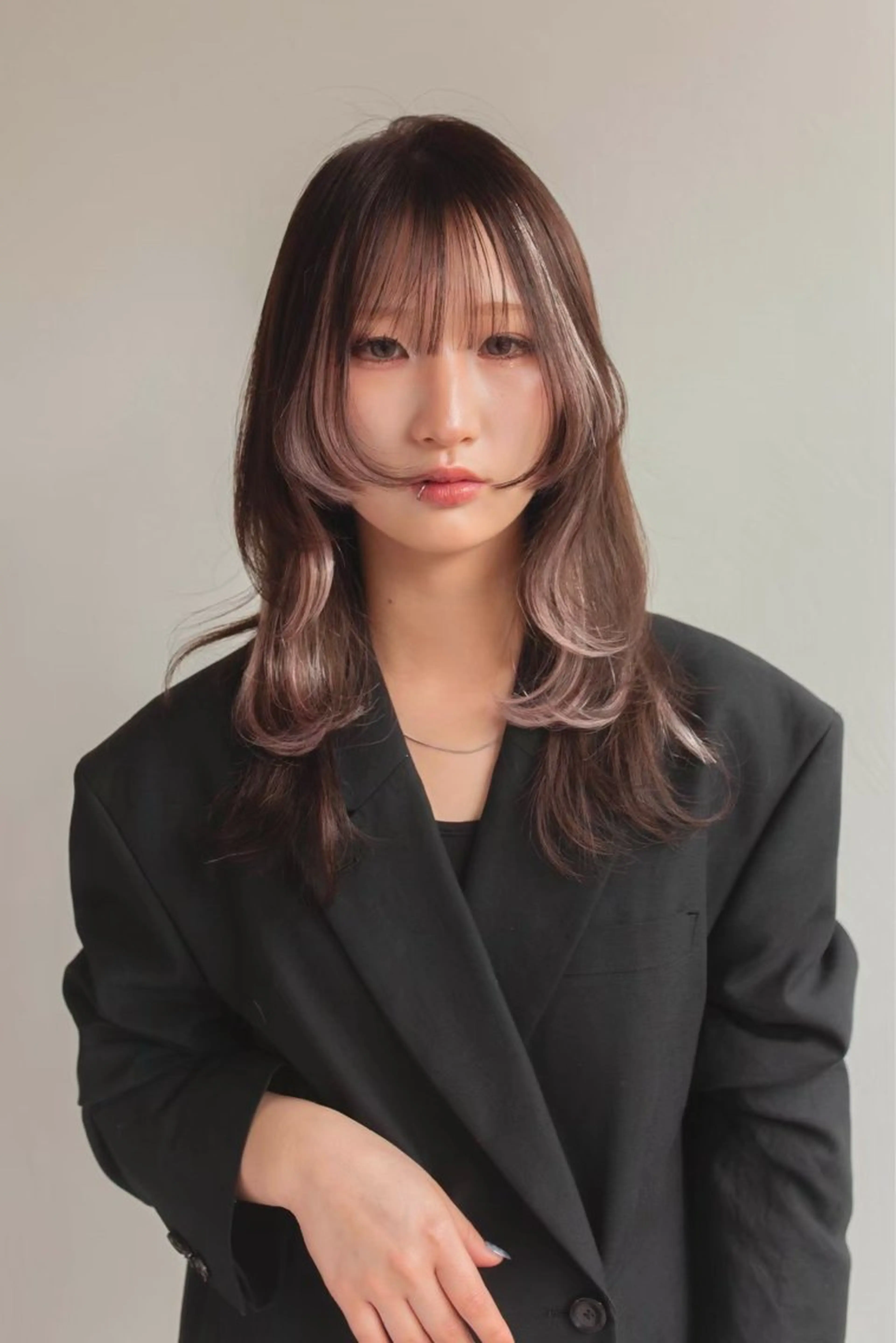 ミディアム 小澤 凌雅のヘアスタイル