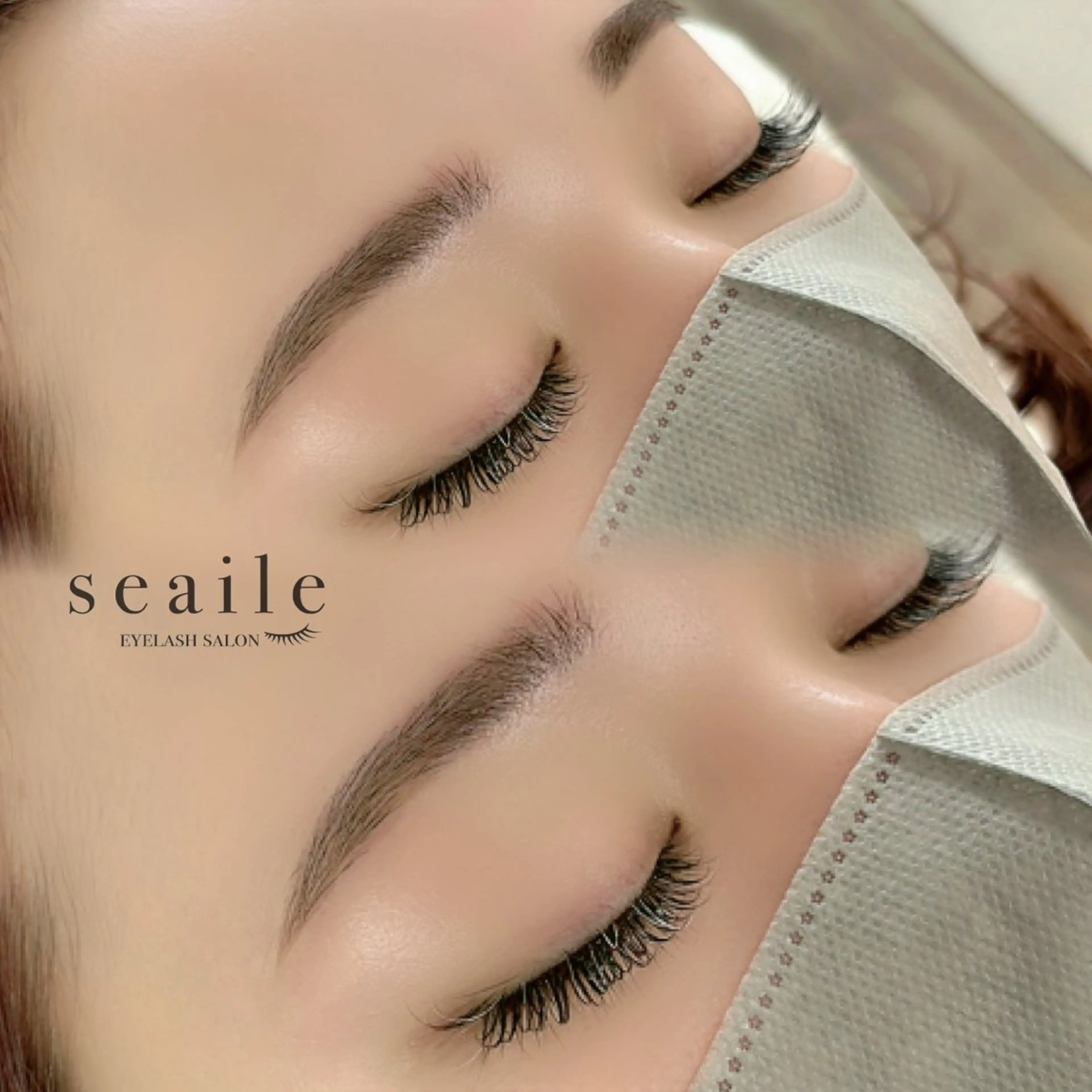 アイブロウ eyelash ☺︎ 【seaile】のマツエク・マツパデザイン