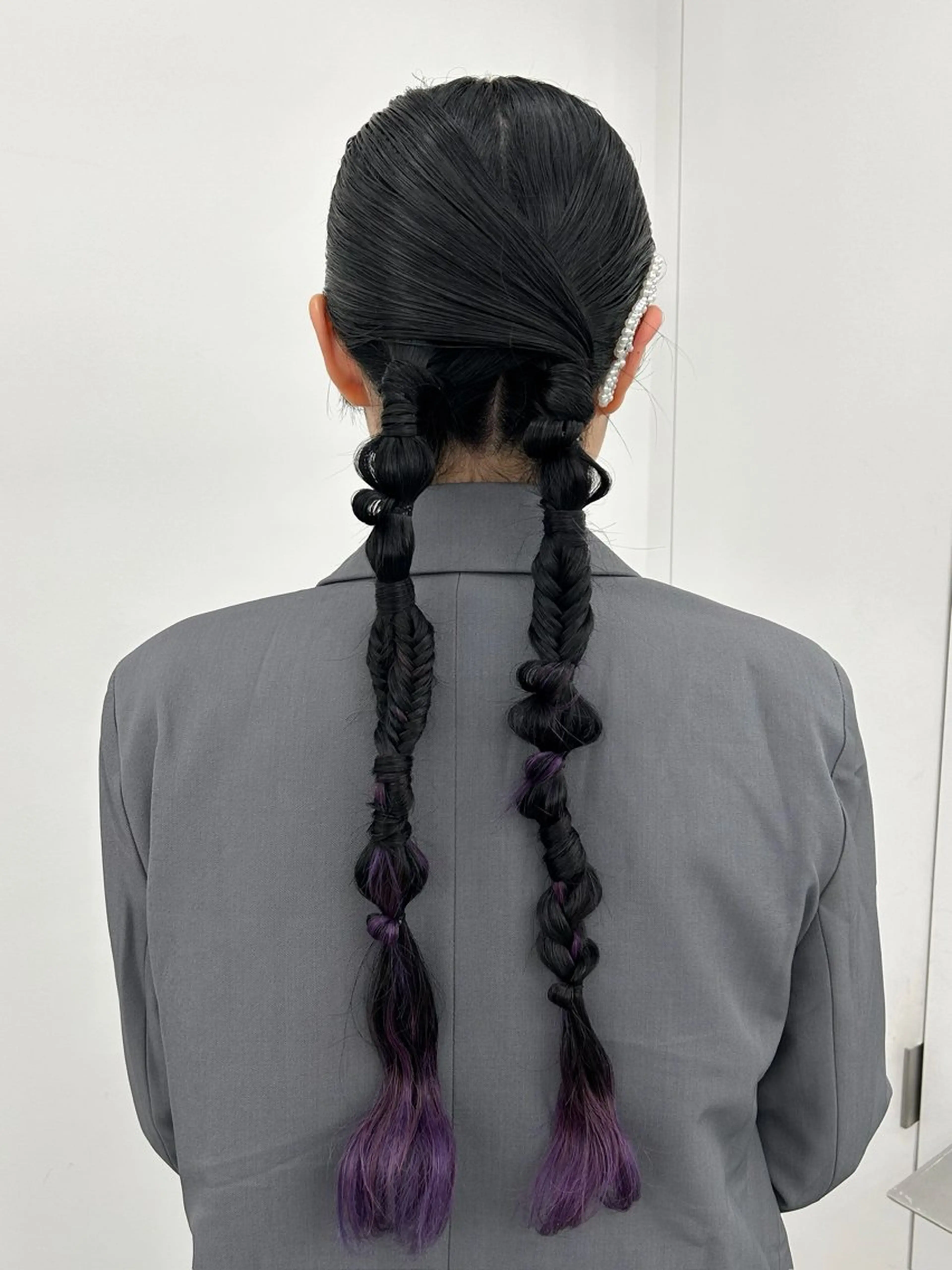 ヘアアレンジ ヘアセット 韓国ヘア/顔周り ヘアセット/加藤優里のヘアスタイル