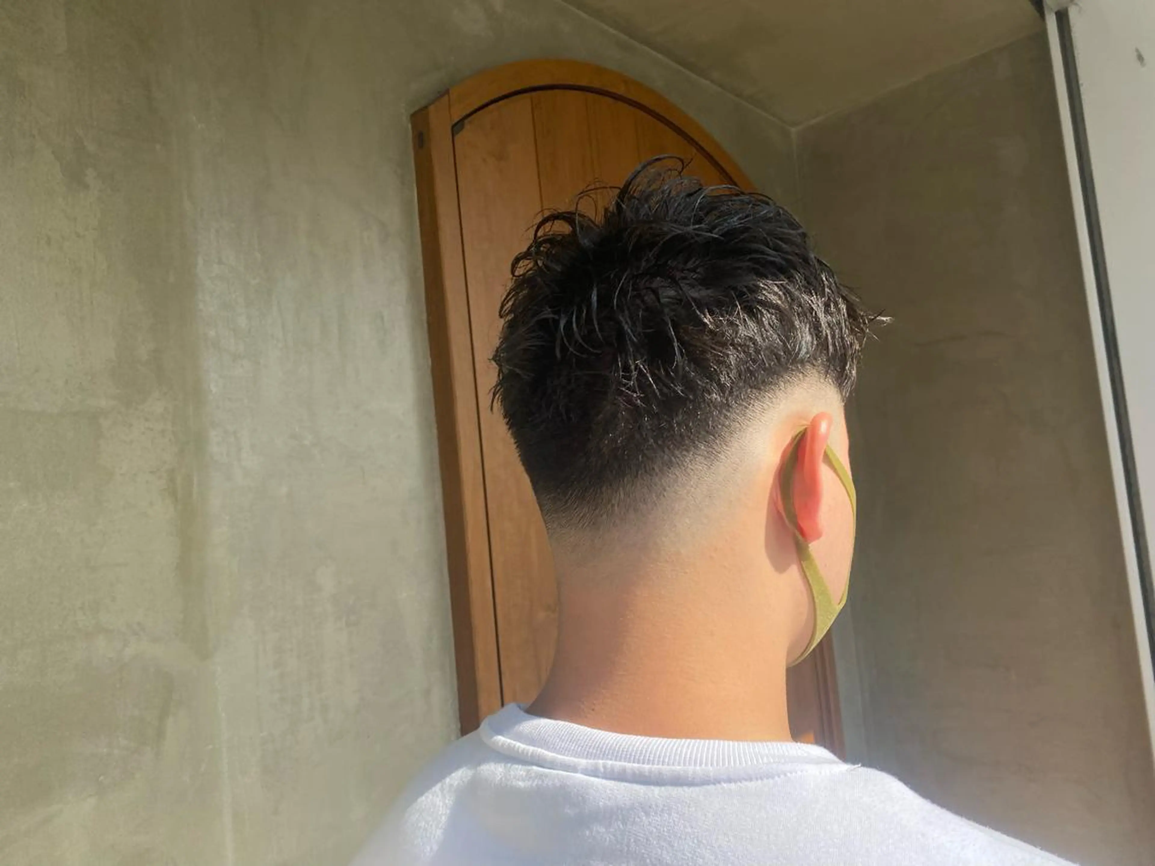 メンズ フェードカット 柔らかカラー🥛 mayucoのヘアスタイル