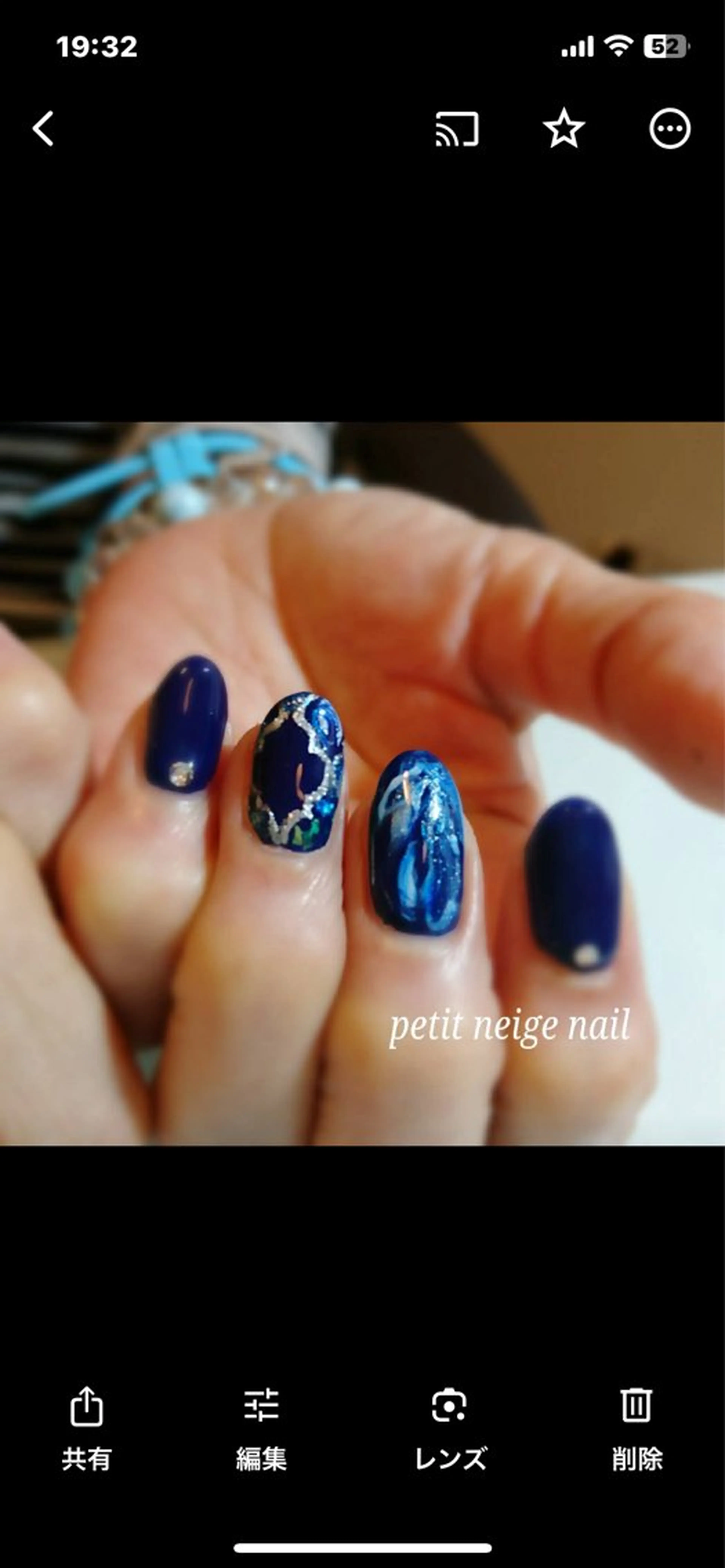 ネイル 山賀 小雪のネイルデザイン