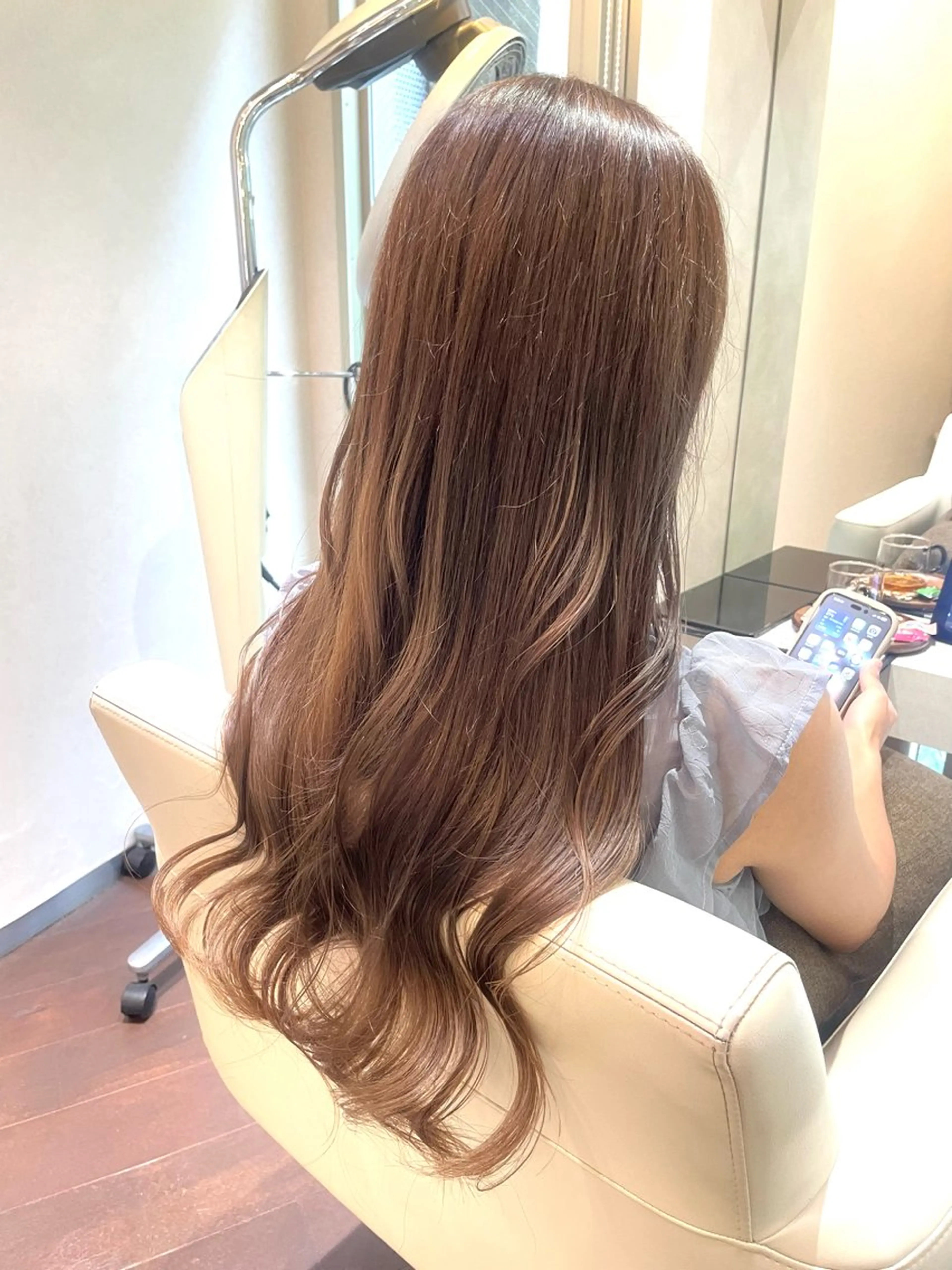 似合わせカット＋ヘアカラーの写真