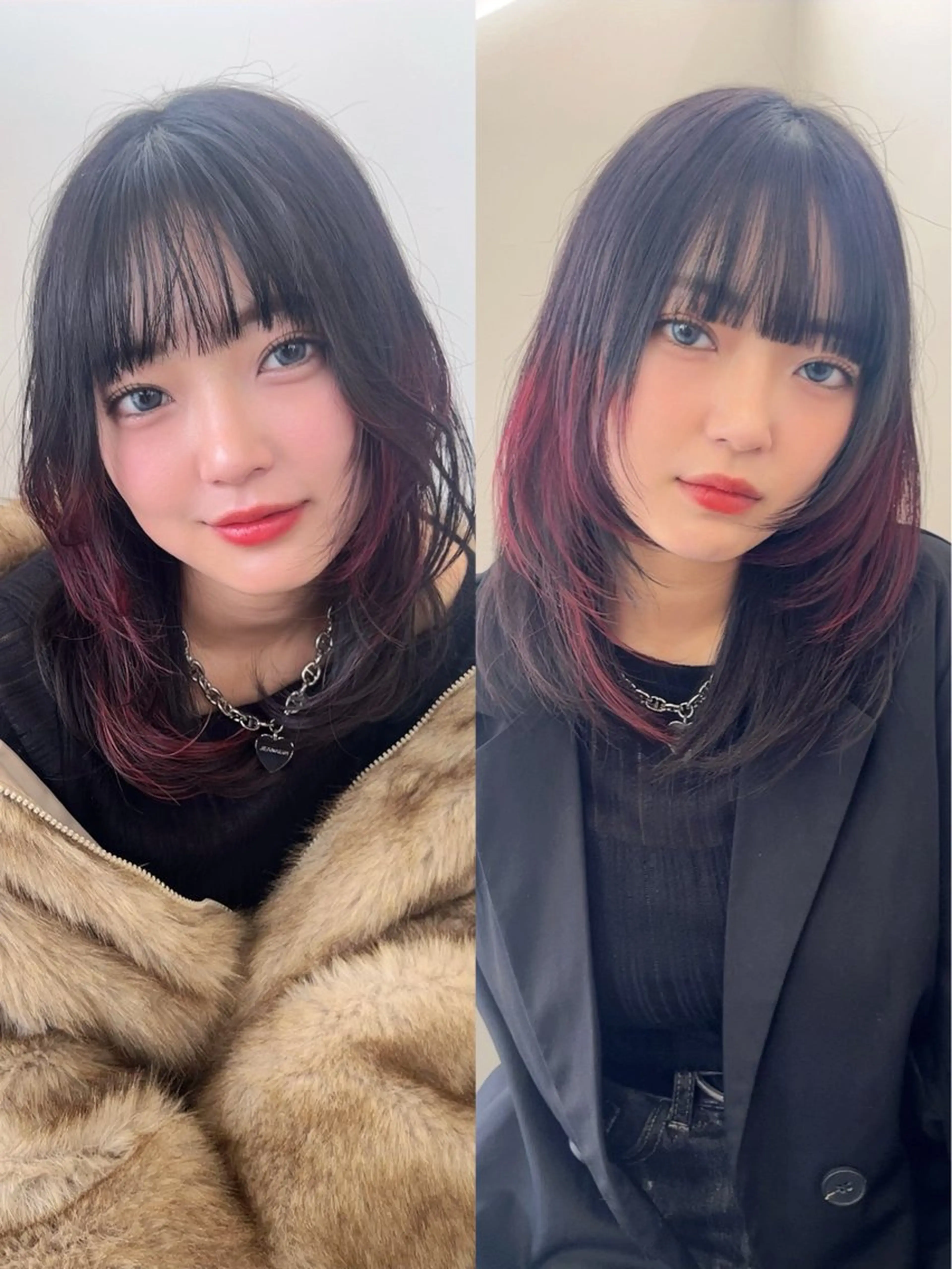 セミロング レイヤーカット 小田 輝太郎/ブリーチのヘアスタイル