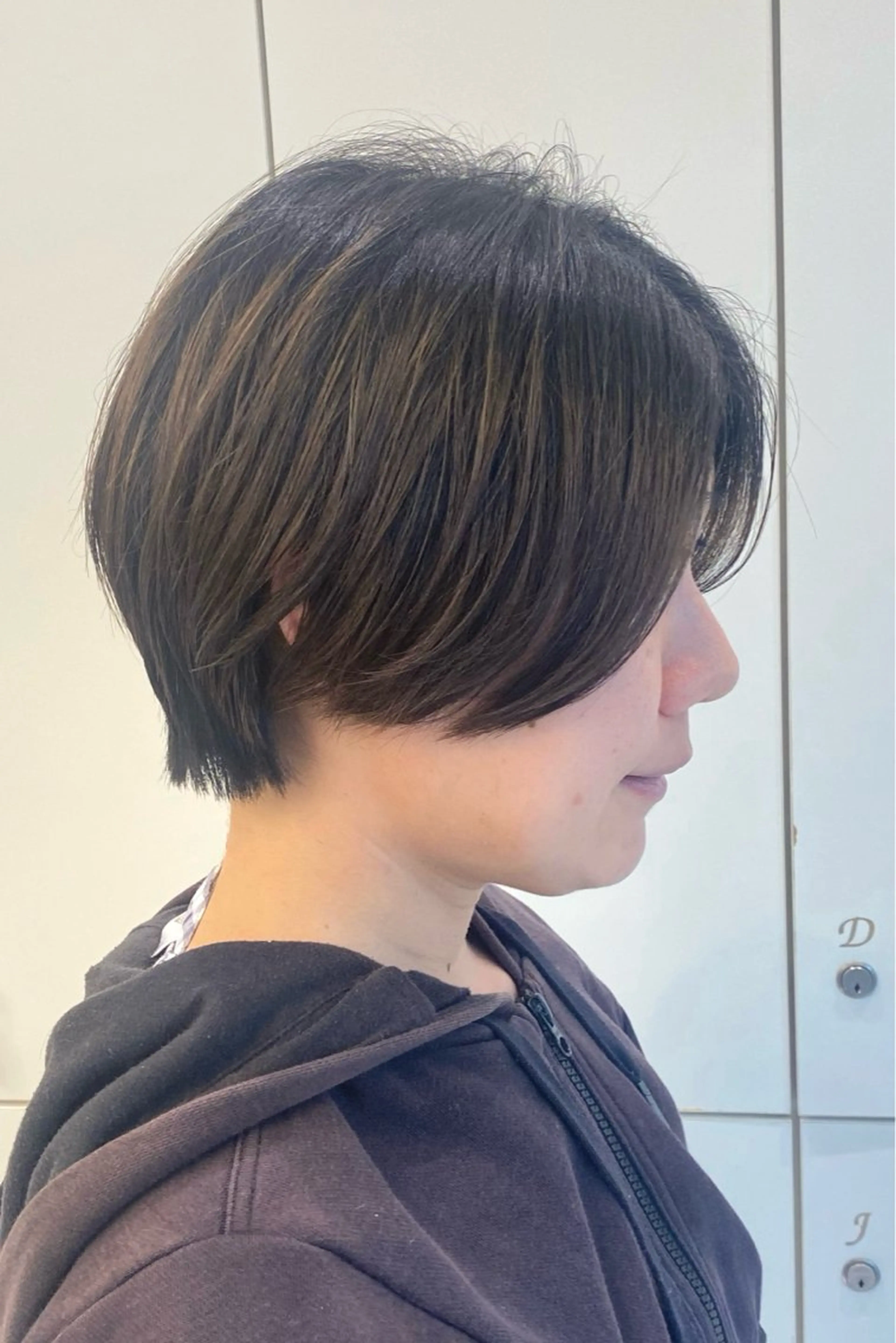 ショート 【ショート/ボブ 丸みショート】深萱のヘアスタイル