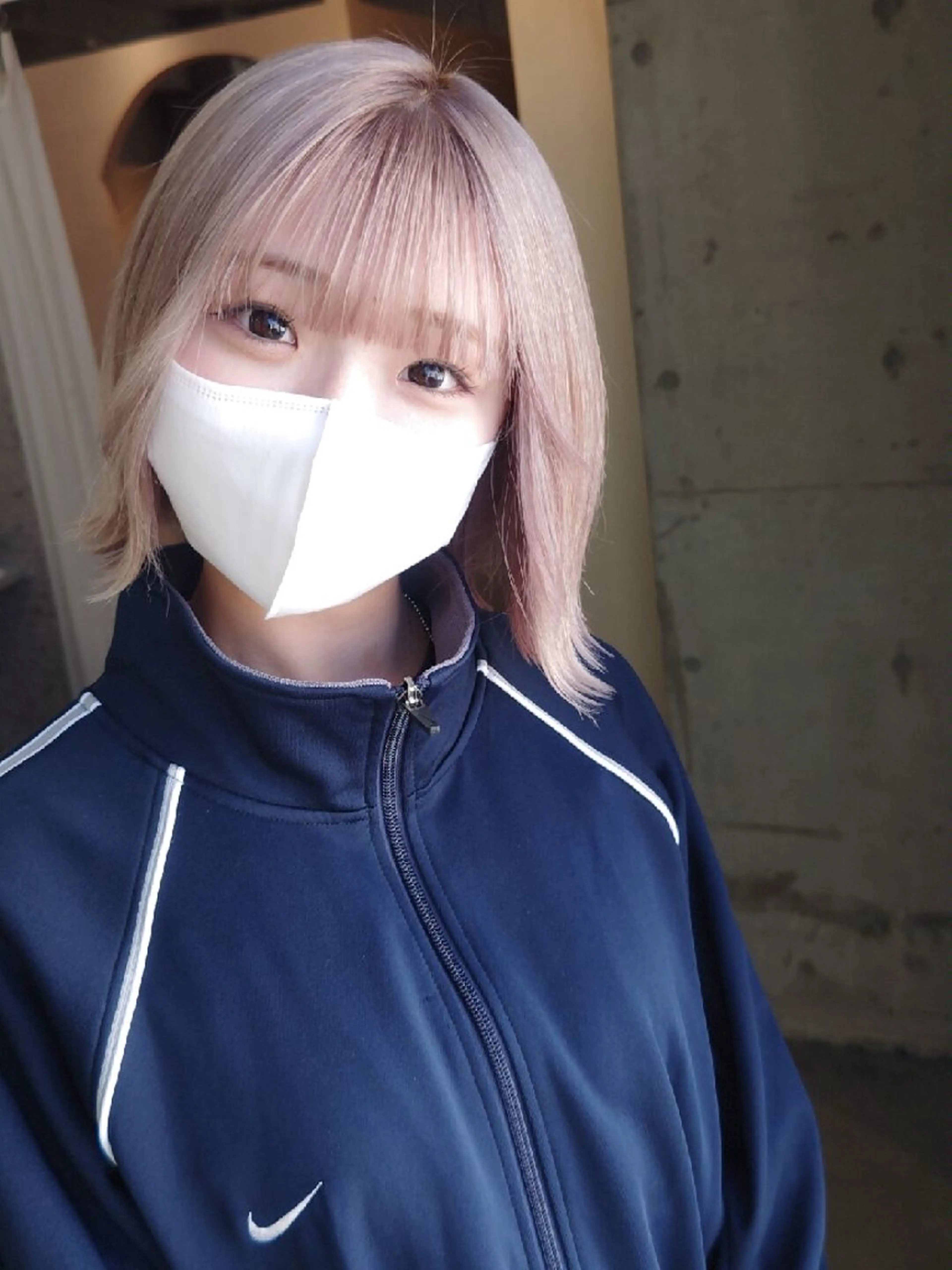 ショート カラー ベージュカラー ブリーチ ホワイトベージュ 髪質改善.縮毛矯正 ×韓国ヘアyukiのヘアスタイル