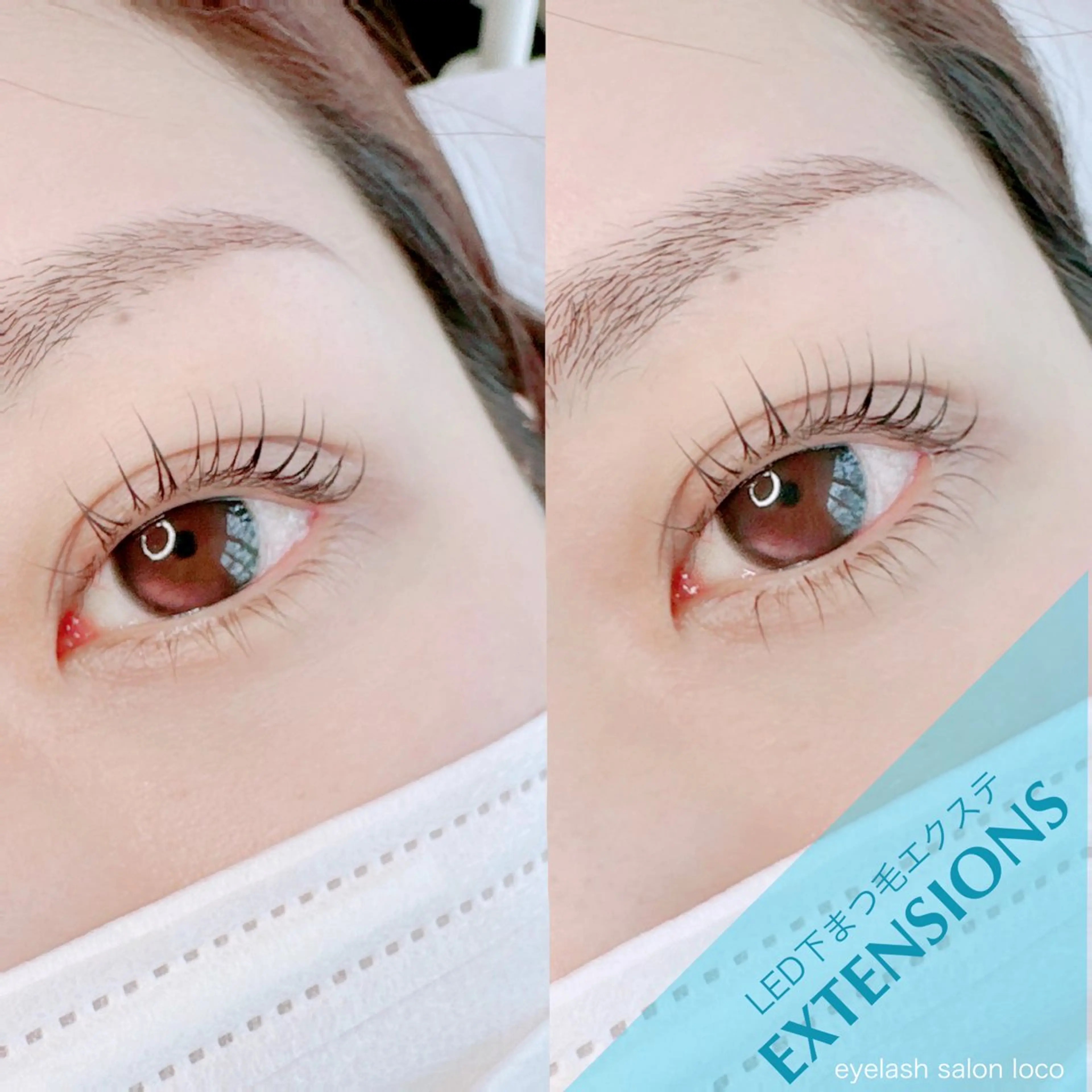 マツエク・マツパ 下まつげエクステ LashArtist MIYUのマツエク・マツパデザイン