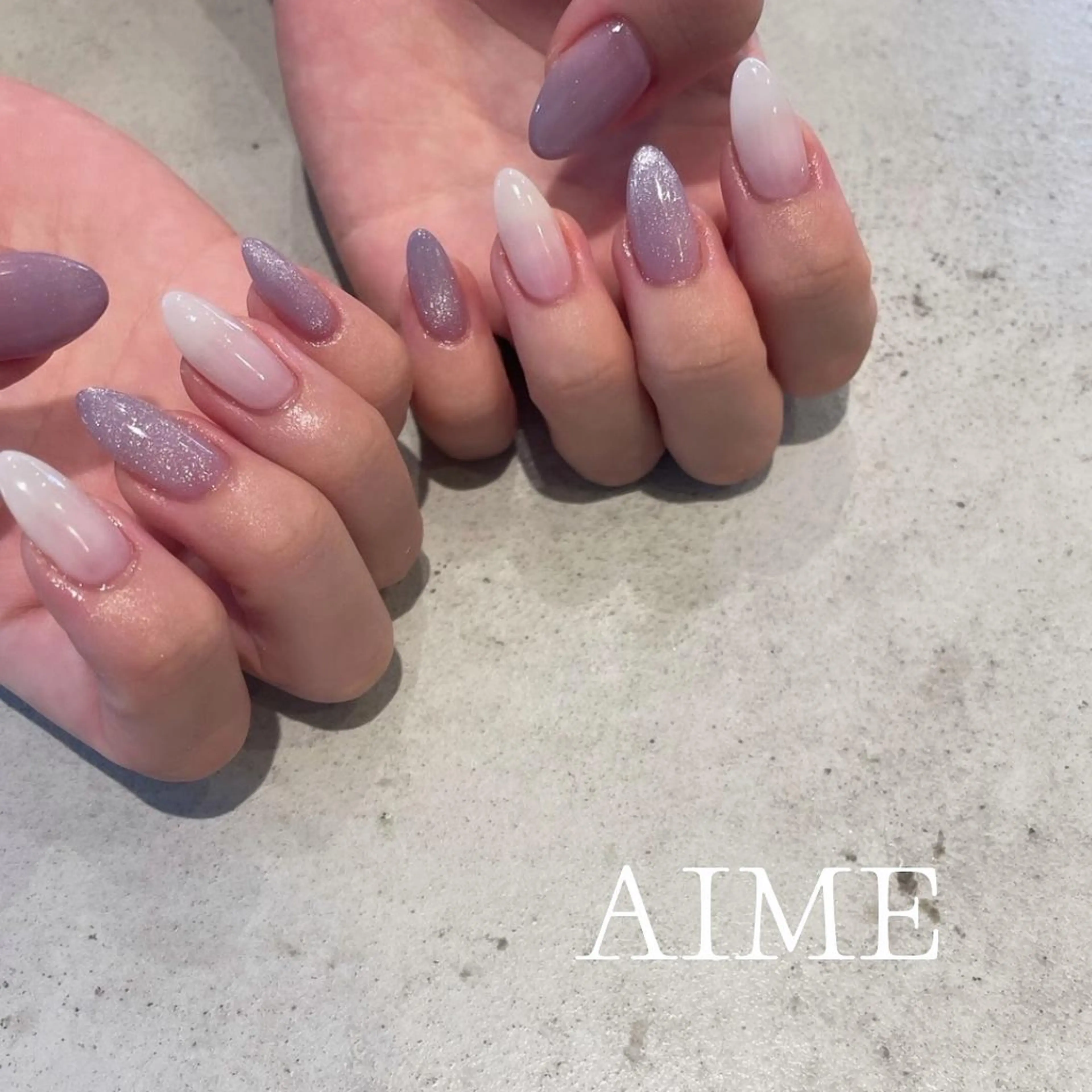 ネイル アートネイル ハンドネイル AIME （momo）のネイルデザイン